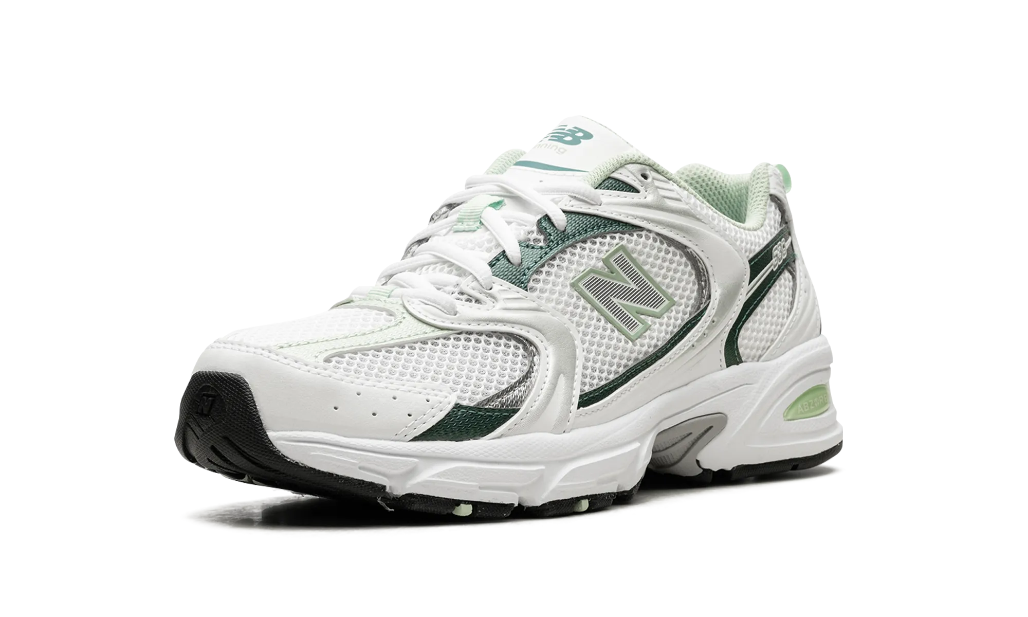 530 "White / New Spruce / Clay Ash" Cushioned lining