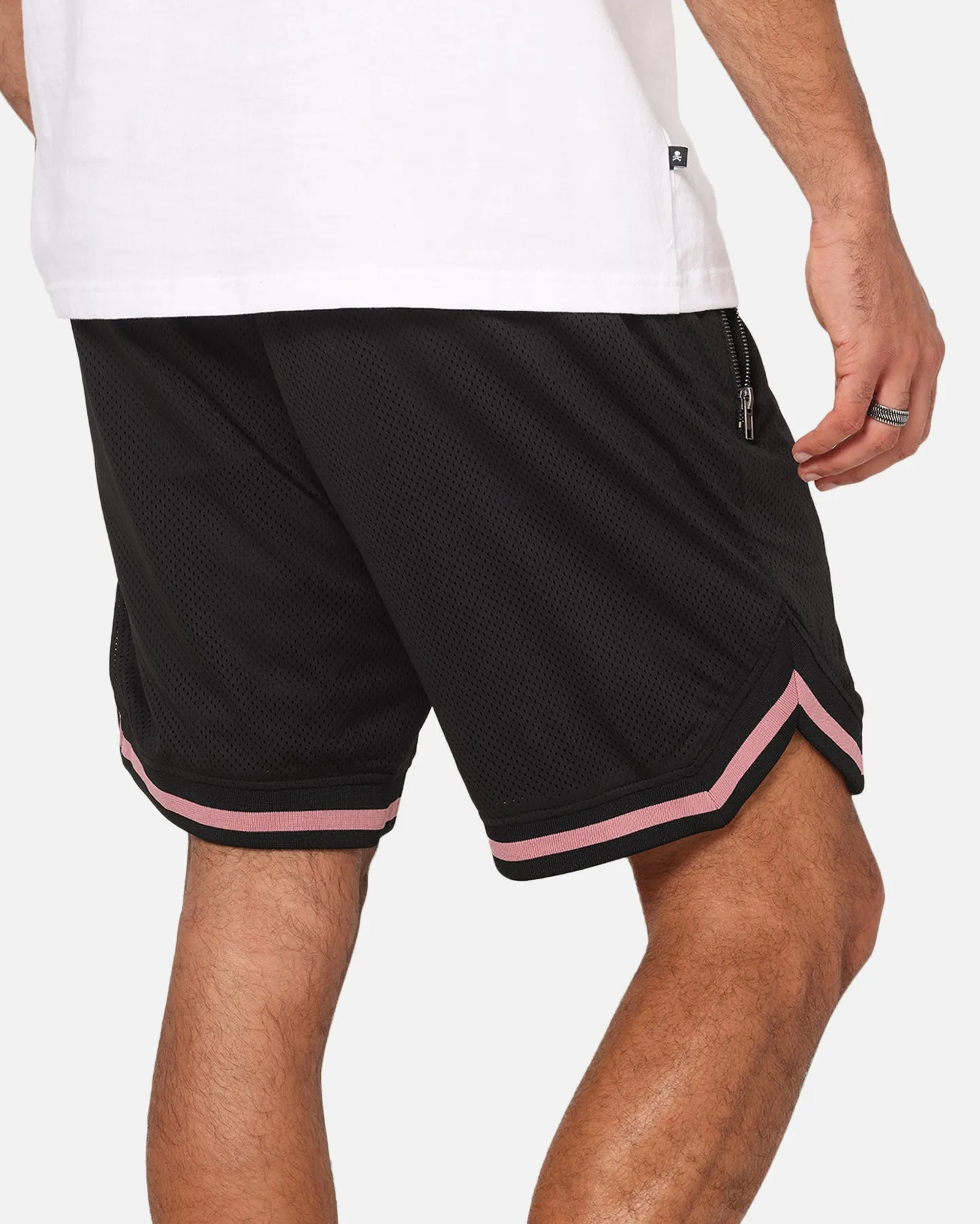 Freedom Movement Saint Morta Envogue Allstar Basketball Shorts Black/Pink