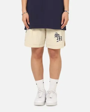 Relaxed Movement Free Size Adjuster Saint Morta Gothic Monogram Nylon Shorts Dirty Blonde