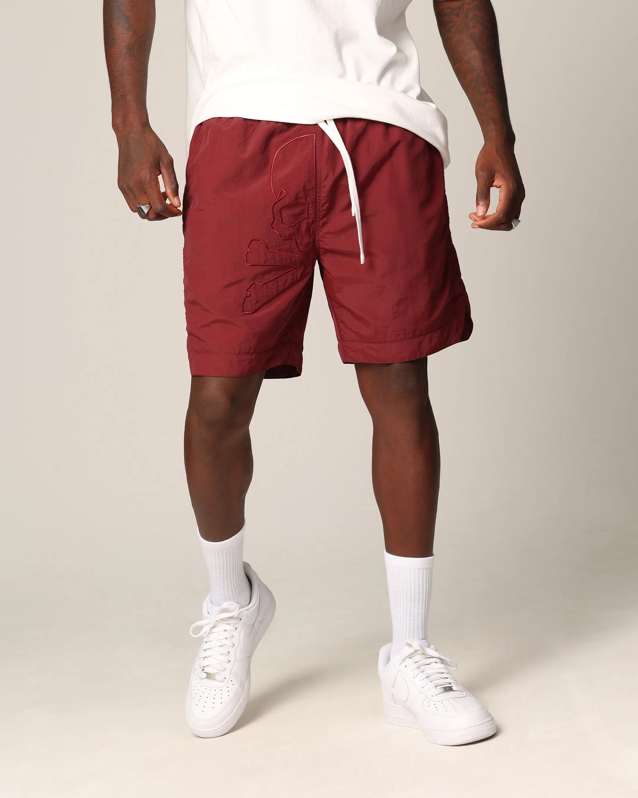 Bootcut style Low Bulk Construction Saint Morta Hellfire Shorts Lava