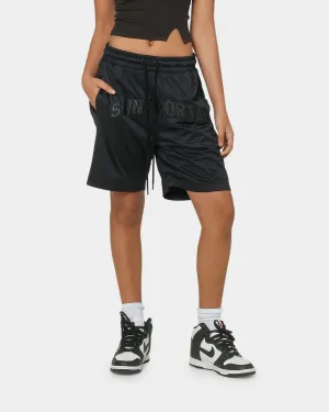 Saint Morta Kingdom Basketball Shorts Black Warm Weather Wear