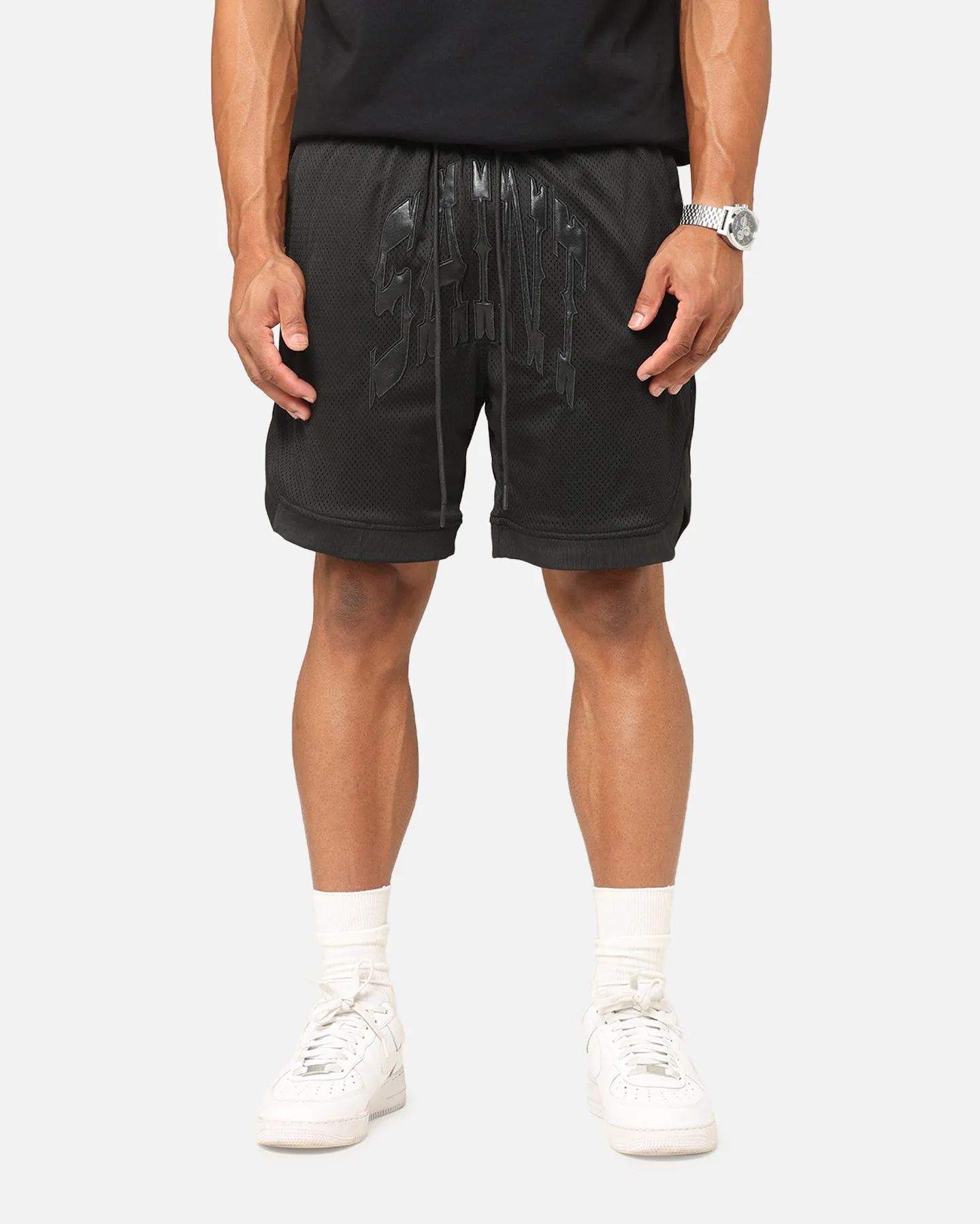 Durable Weave Saint Morta Outlaw Basketball Shorts Black