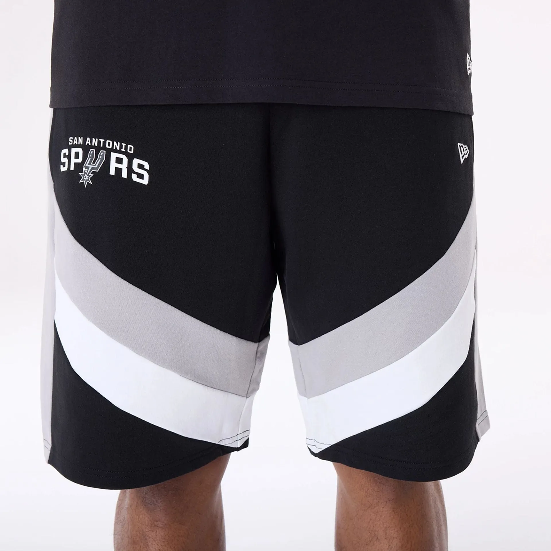 first day of school Urban Comfort San Antonio Spurs NBA Panel Black Shorts