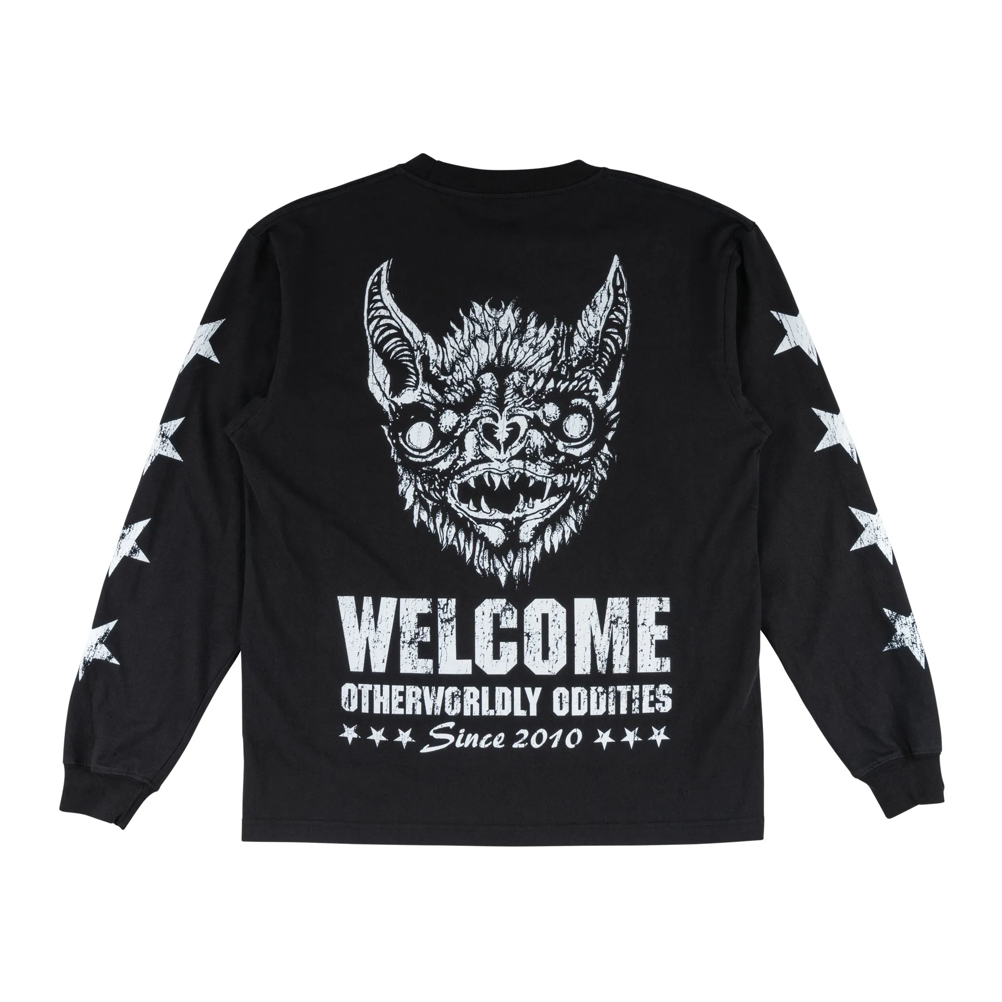 Sanguivore Printed L/S Garment-Dyed Tee Day-to-Day Comfort Breathable Comfort