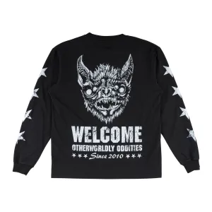 Sanguivore Printed L/S Garment-Dyed Tee Day-to-Day Comfort Breathable Comfort