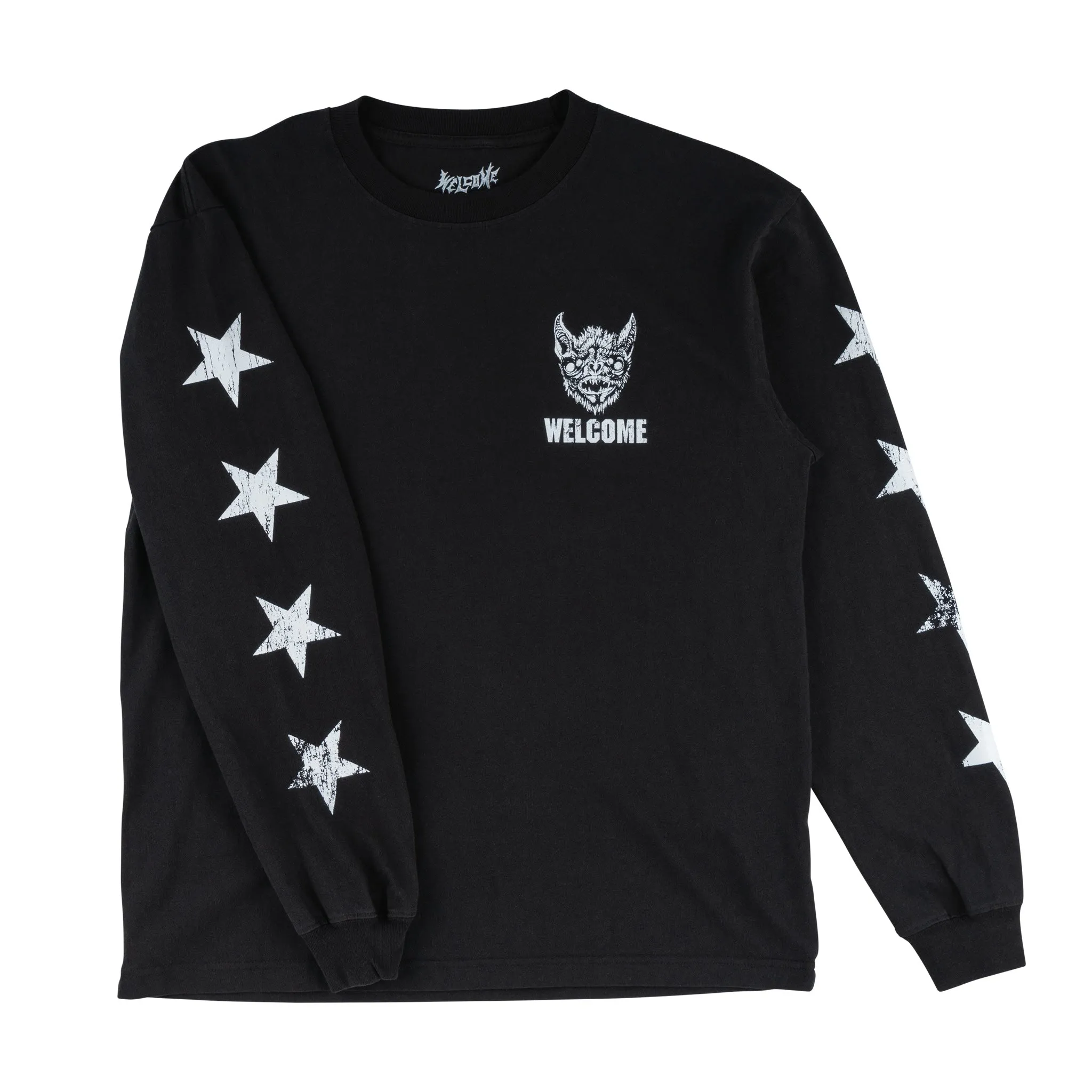 Sanguivore Printed L/S Garment-Dyed Tee Fashionable Piece