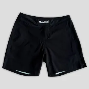 Sports use Lightweight Comfort Saville Road Peace Boardshort- Black / White