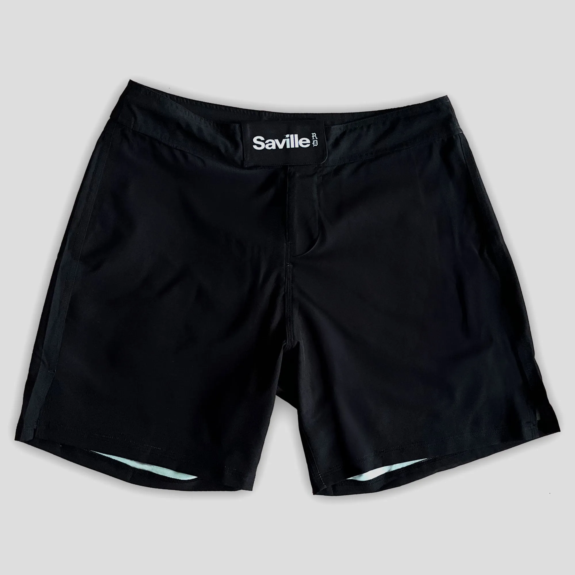Sports use Lightweight Comfort Saville Road Peace Boardshort- Black / White