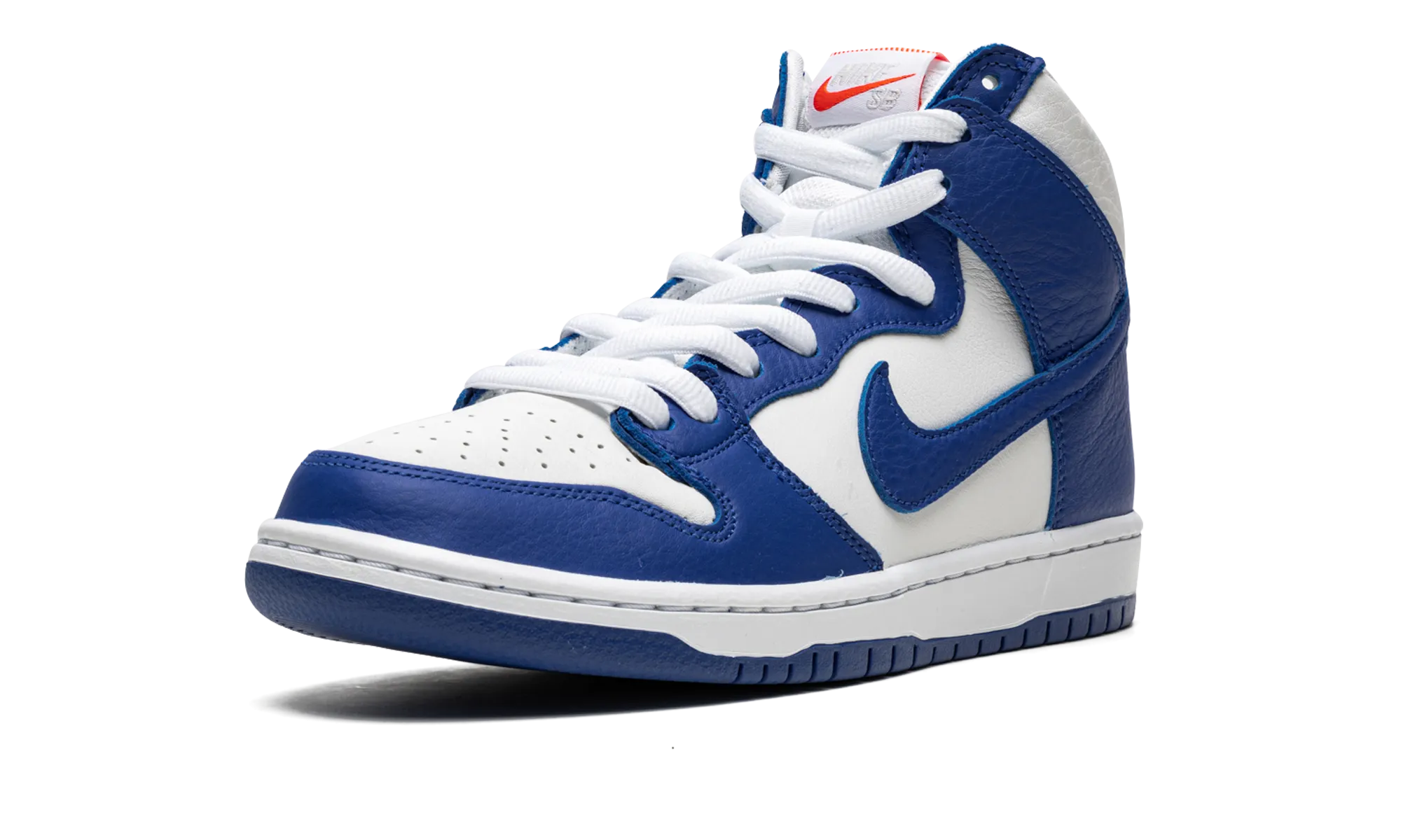 Foot Shape Abrasion Free Lacing SB Dunk High Pro ISO "Kentucky"