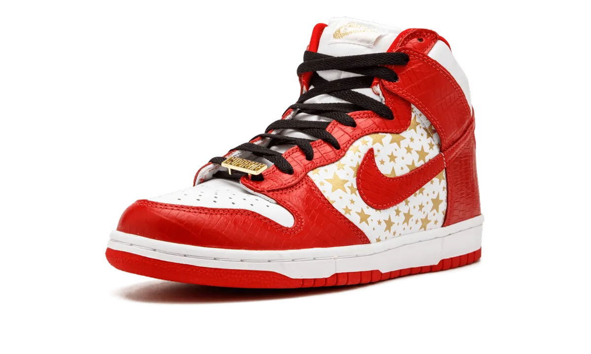 Support Feel SB Dunk High Pro "Supreme - Red Stars (2003)"
