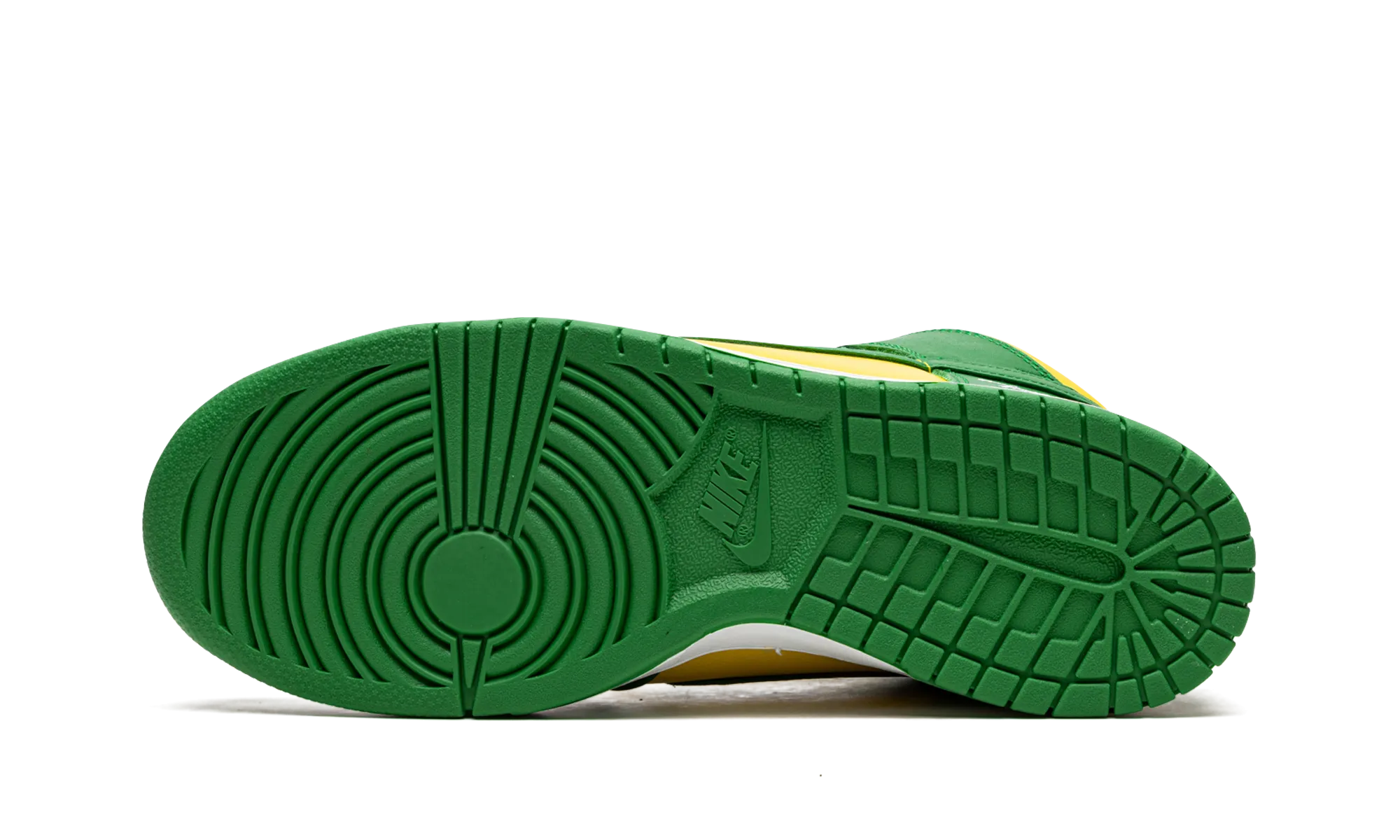 SB Dunk High "Supreme - By Any Means - Green/Yellow" Impact Dispersing Structure