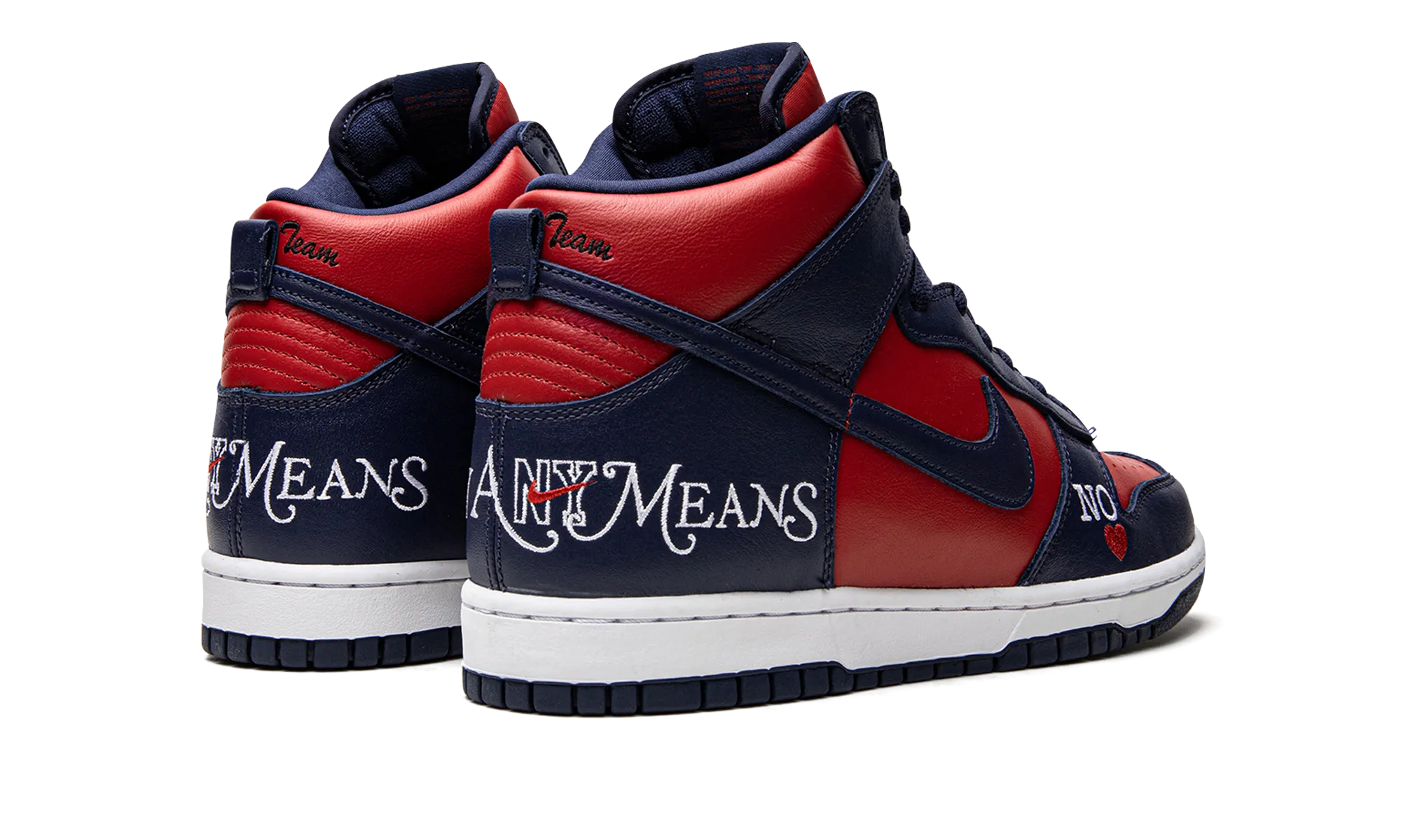 Hike Meet SB Dunk High "Supreme - By Any Means - Navy/Red"