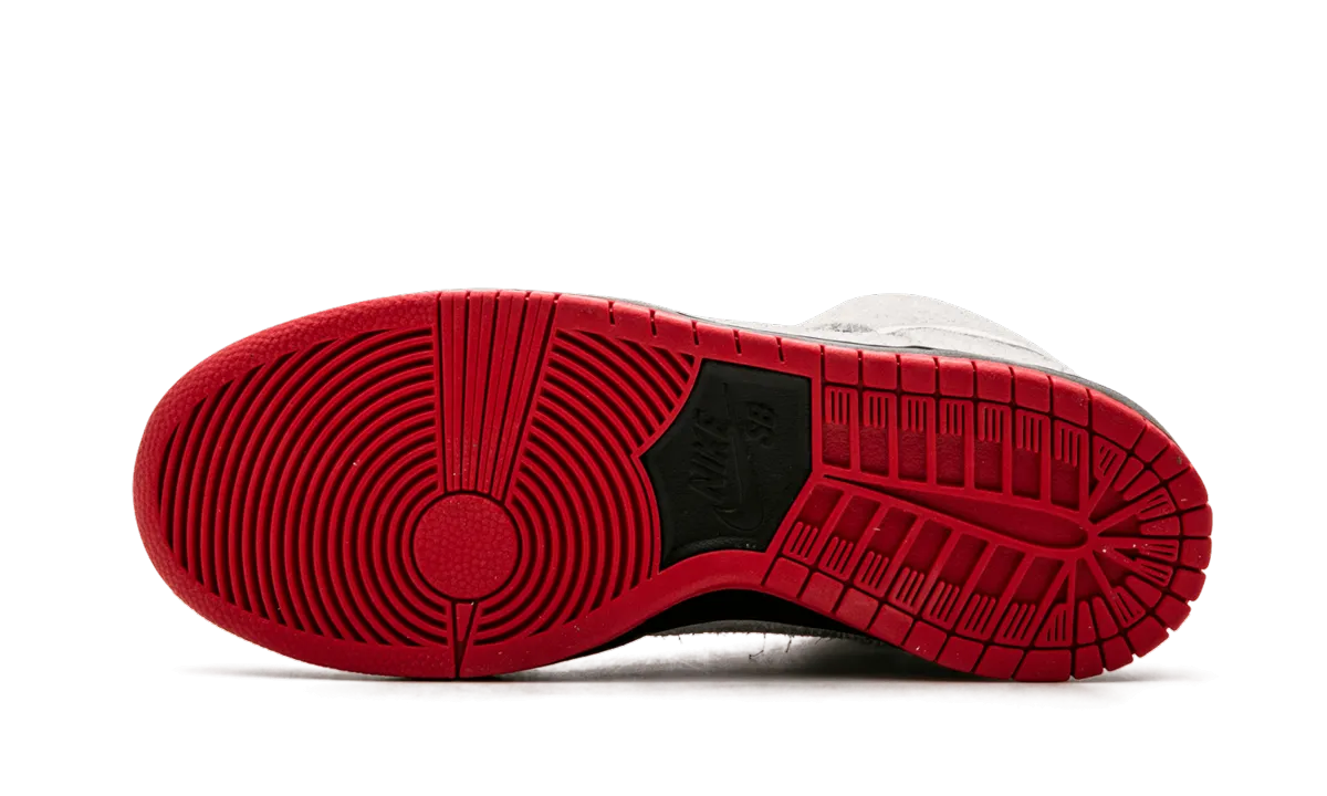 Breath Panel Relaxed Fit Shoes SB DUNK HIGH TRD QS "BLACK SHEEP"