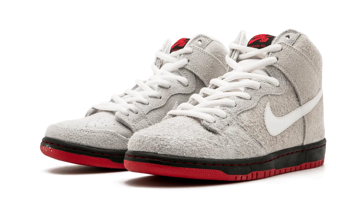 Stylish Comfort Blown Rubber Outsole SB DUNK HIGH TRD QS "BLACK SHEEP"