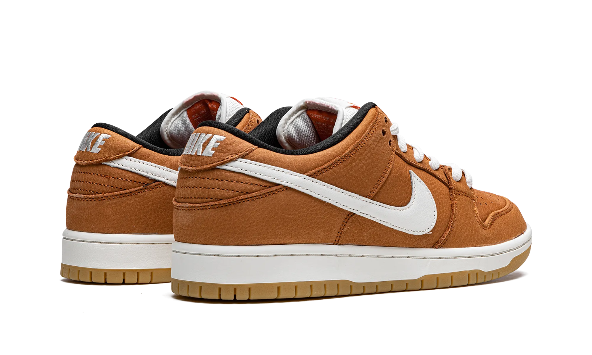 Orange Pop SB Dunk Low Pro ISO "Dark Russet"