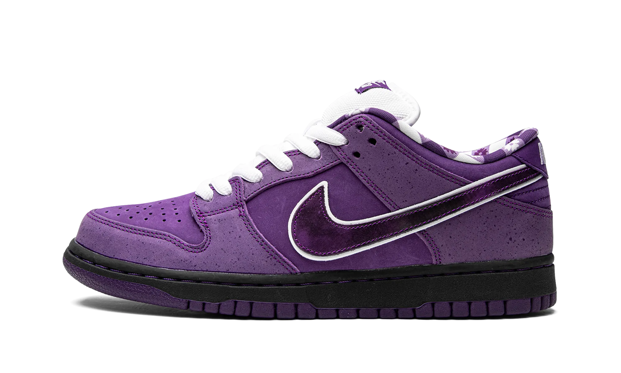 SB Dunk Low Pro OG QS "Concepts - Purple Lobster Special Box" Quick Entry Side Support