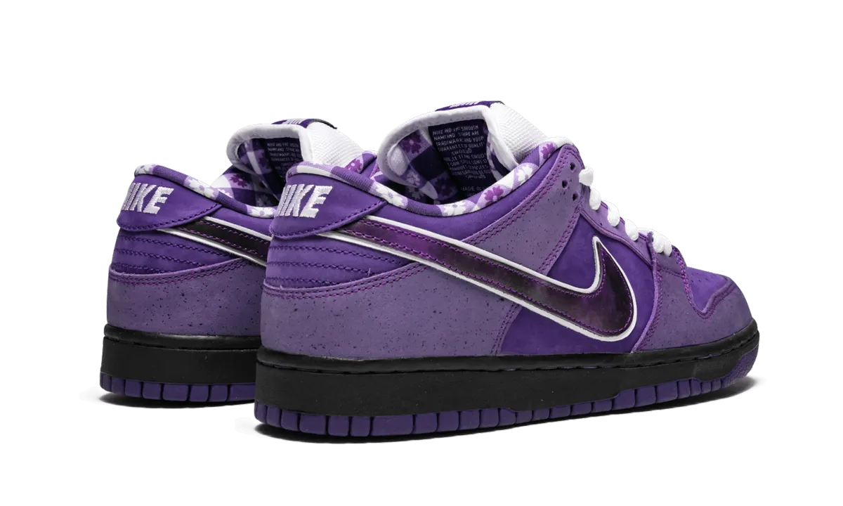 SB Dunk Low Pro OG QS "Concepts/Purple Lobster" Suede Like Texture Field Jog