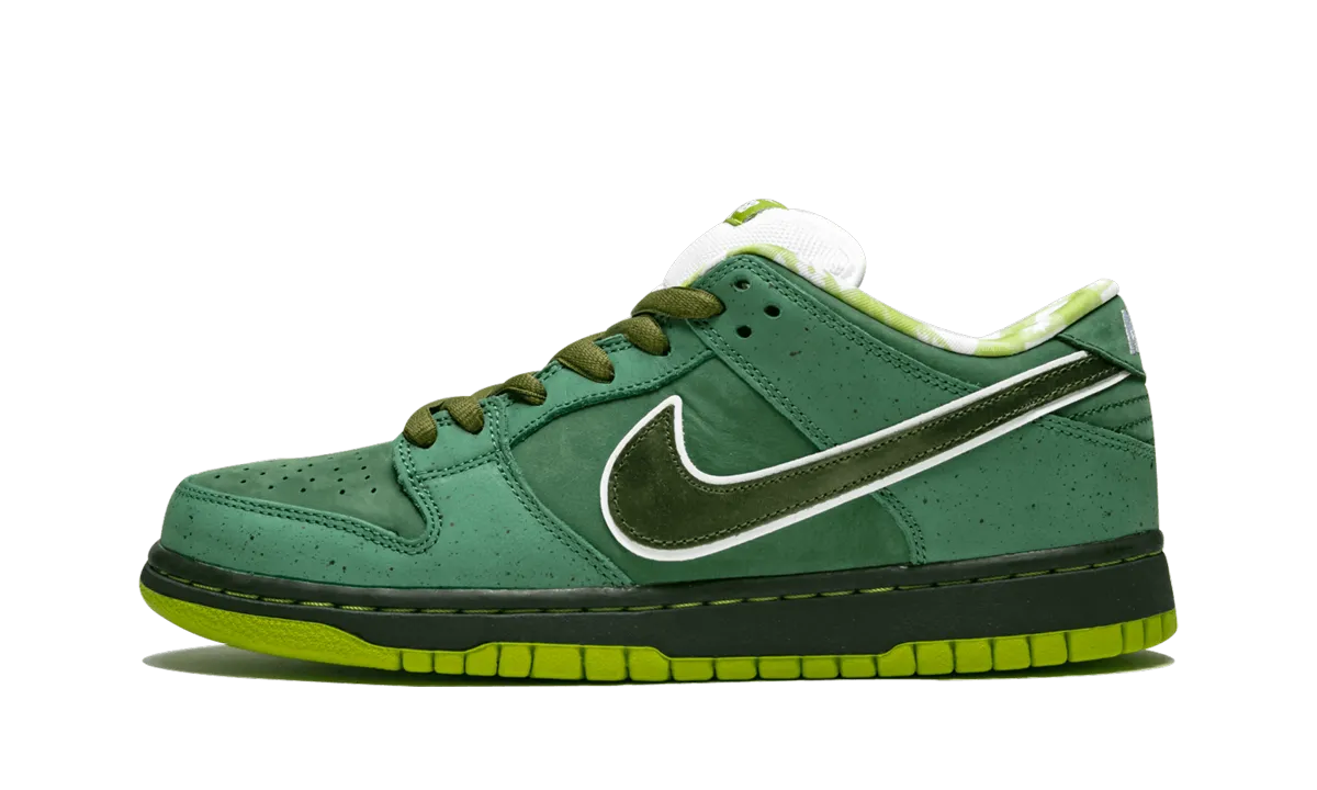 Stable Move WideToeBox SB Dunk Low Pro OG QS Special Box "Concepts - Green Lobster"