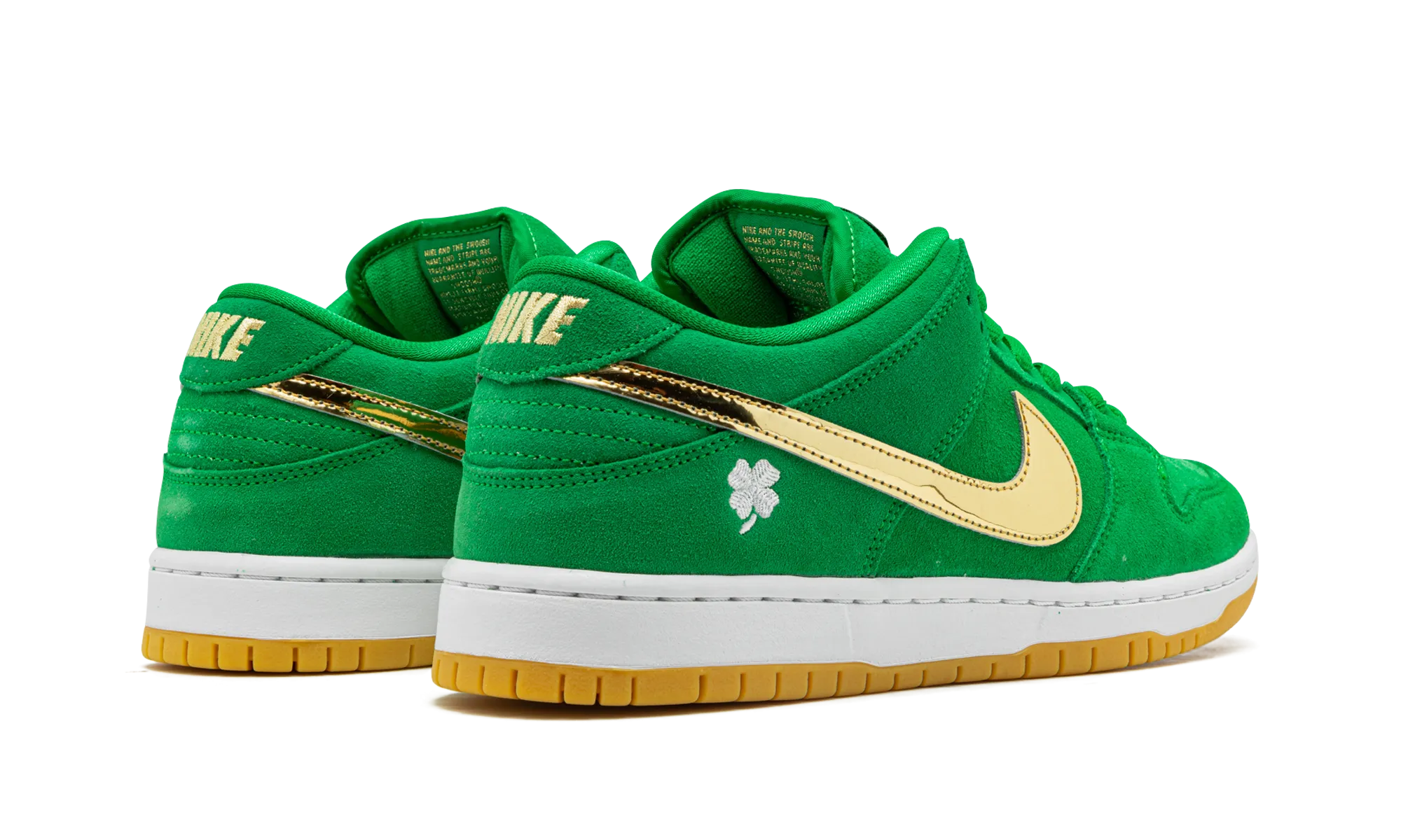 Chill Mood Heel Design SB Dunk Low Pro "St. Patrick's Day"