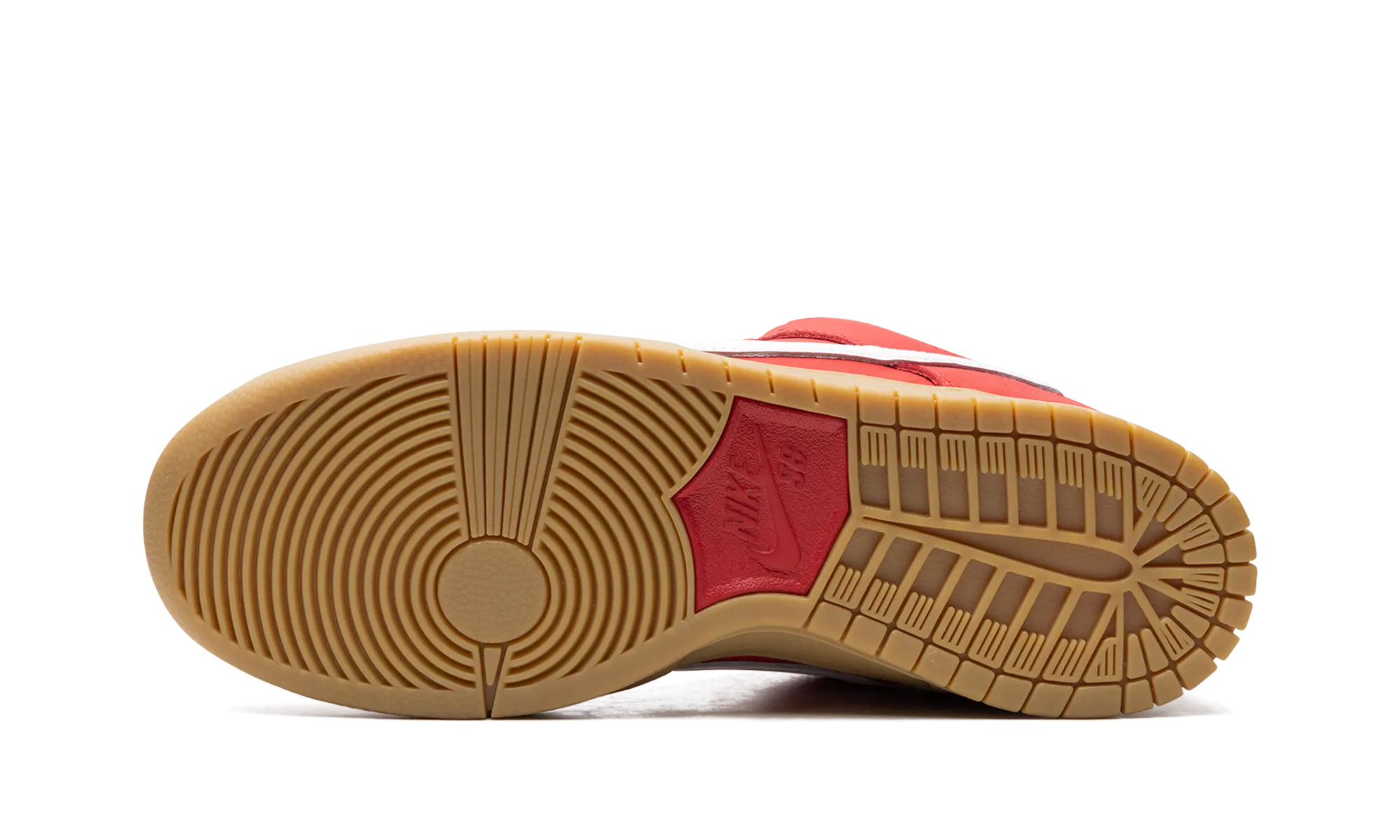 Turn Step SB Dunk Low Pro "University Red Gum"