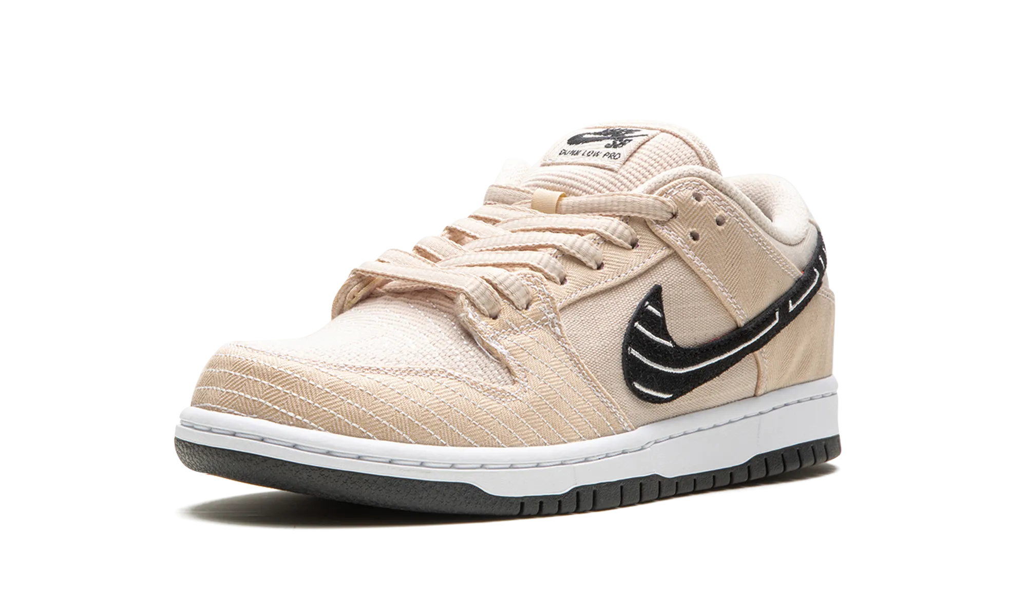 SB Dunk Low "Albino & Preto - Jiu Jitsu" Easy Fit evening run