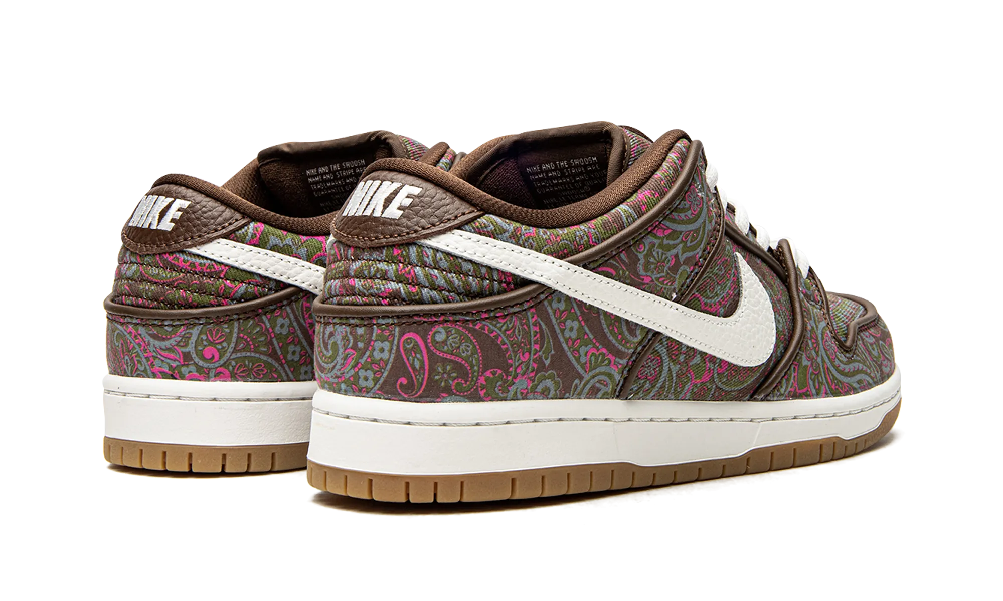 Tree Step Knit Design SB Dunk Low "Paisley Brown"