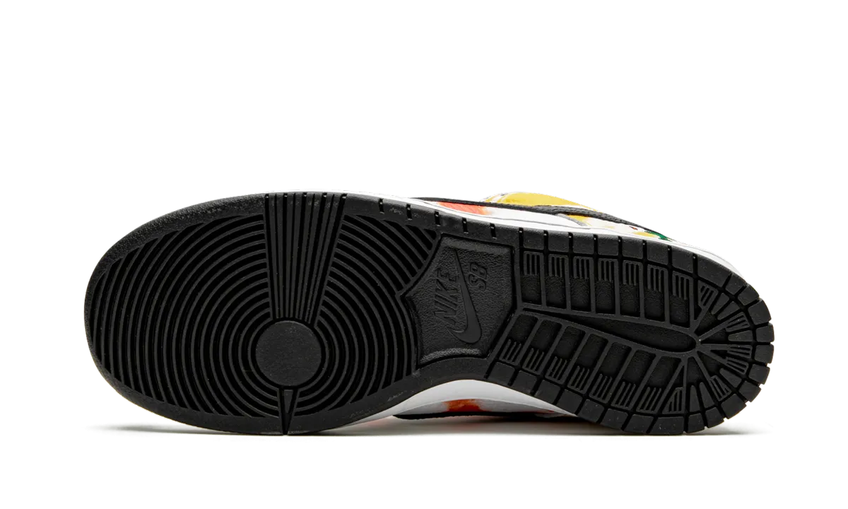 Tunnel Trek SB Dunk Low "Tie-Dye Rayguns 2019 - White"