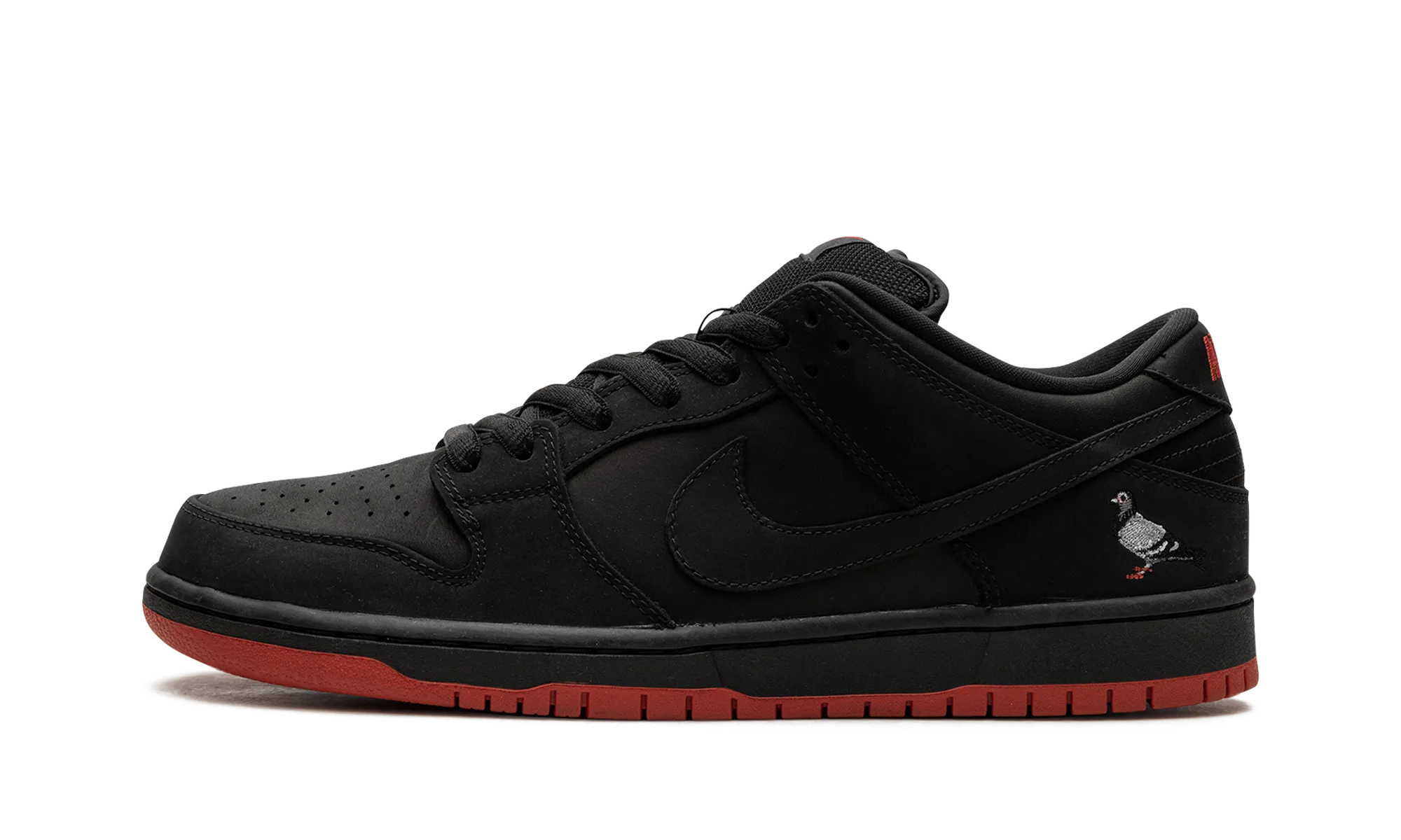 SB Dunk Low TRD QS "Black Pigeon" Blown Rubber Outsole