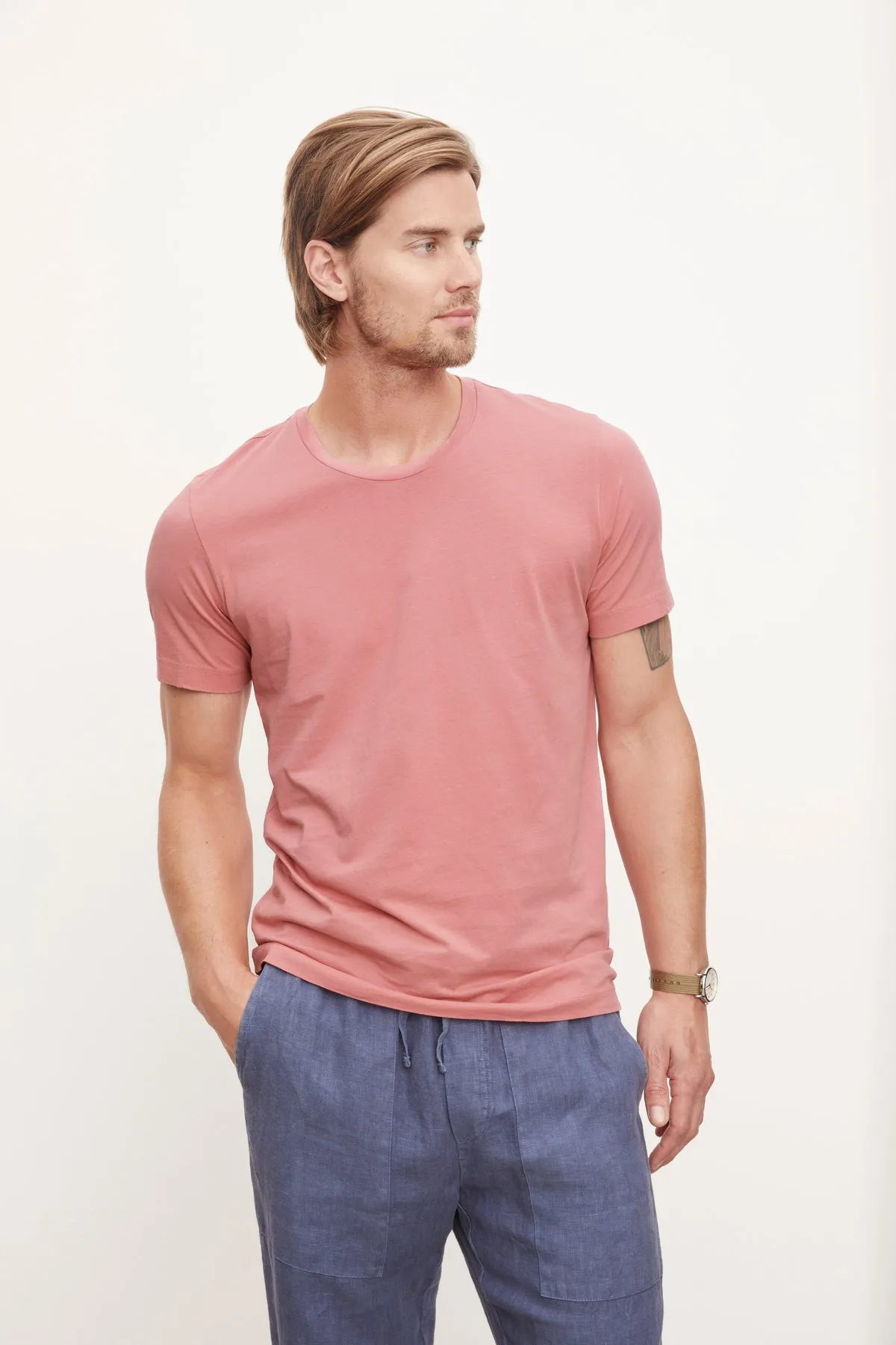 HOWARD TEE Comfort Stretch Anti Pilling Finish