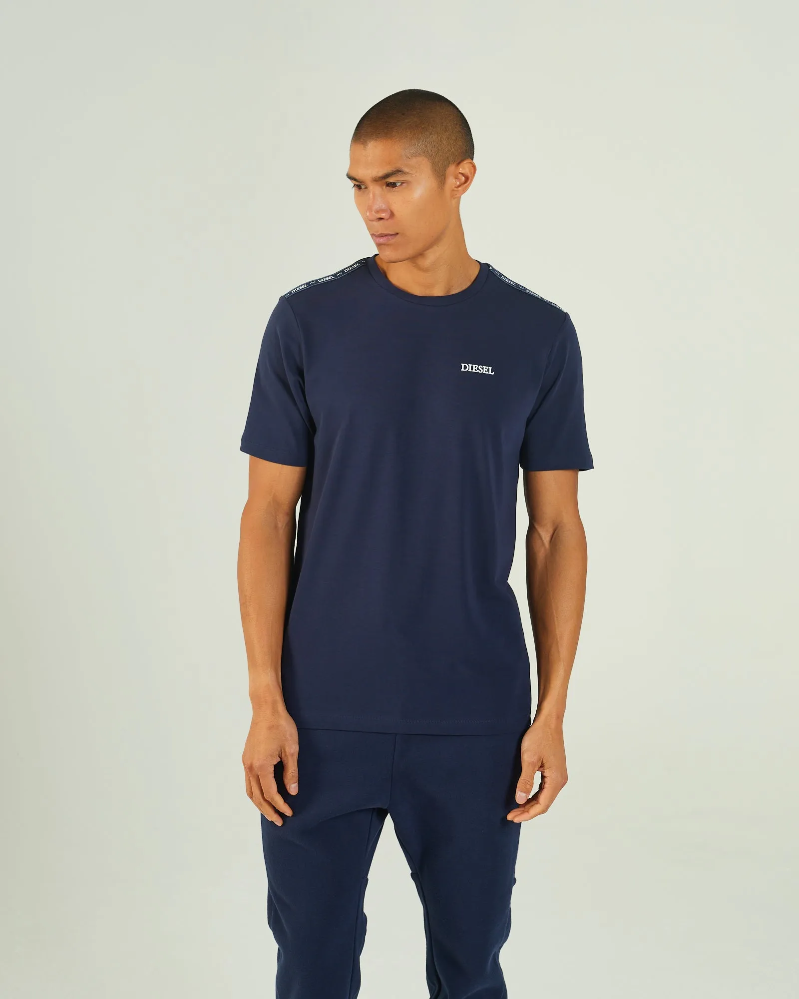 Stretchable Knit Date night Hugo Tee Navy Blazer