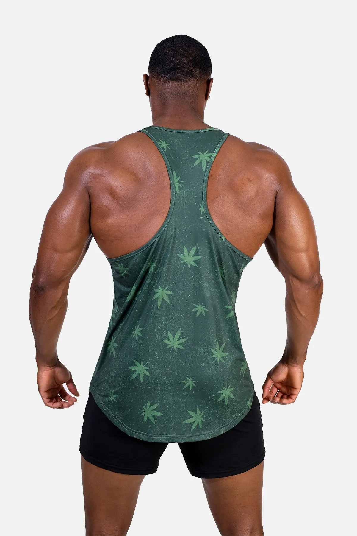 Adjustable Interior Graphic Muscle Stringer - Weed