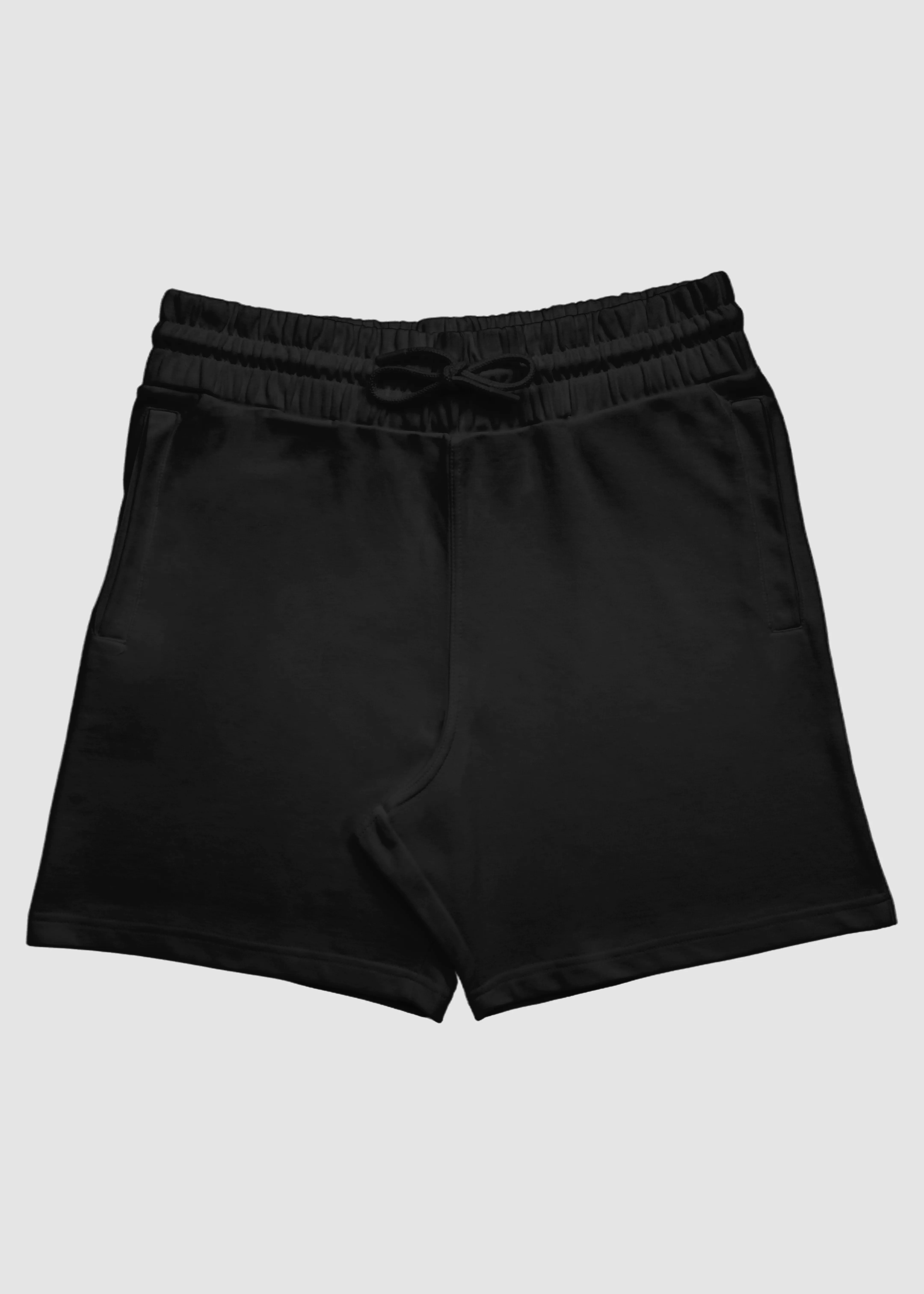 Black Terry Shorts | MT45 kids Wear Resistant Fabric