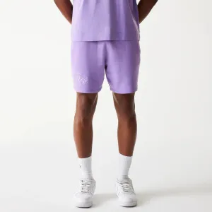 LA Lakers NBA Washed Purple Shorts Clean Stretch