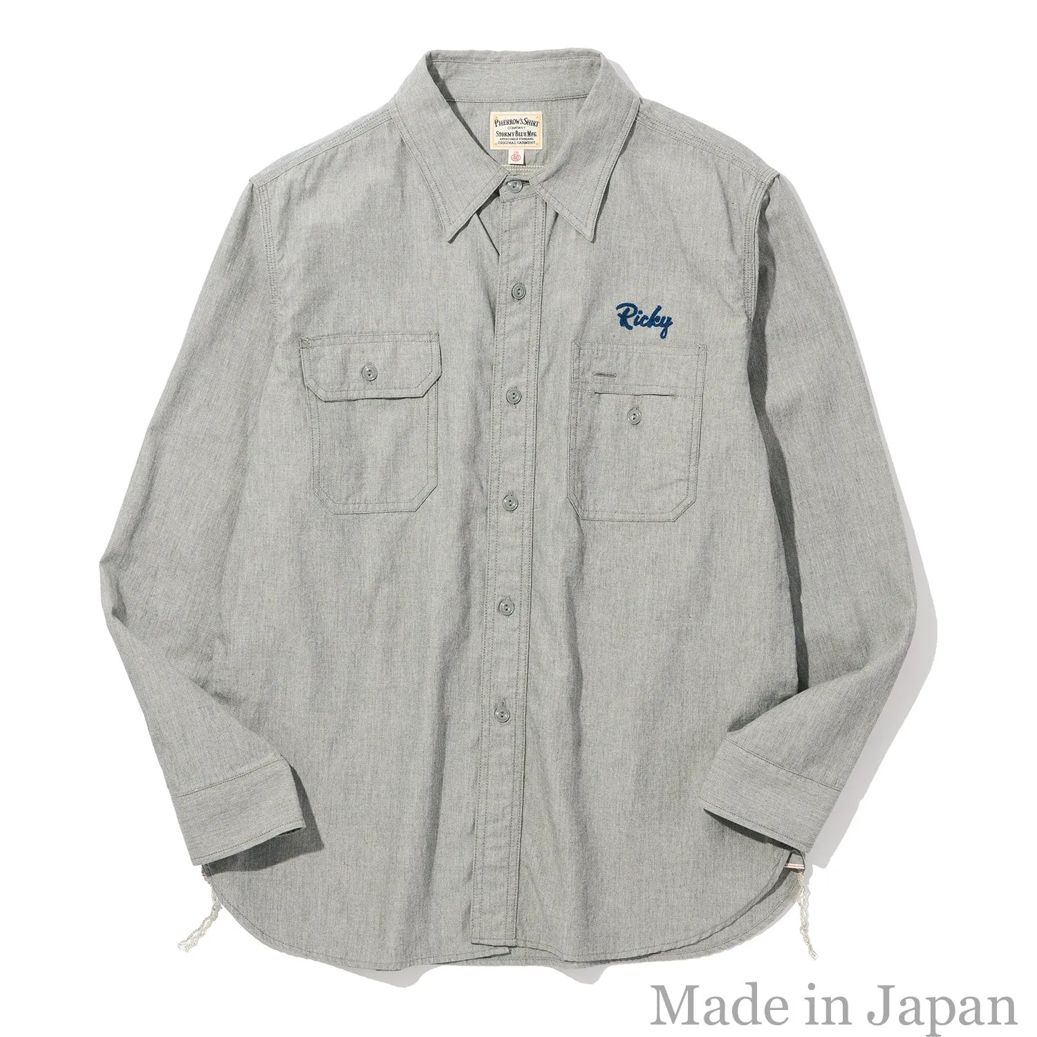 Ventilated Back Hidden Placket 25W-PEWS1-E