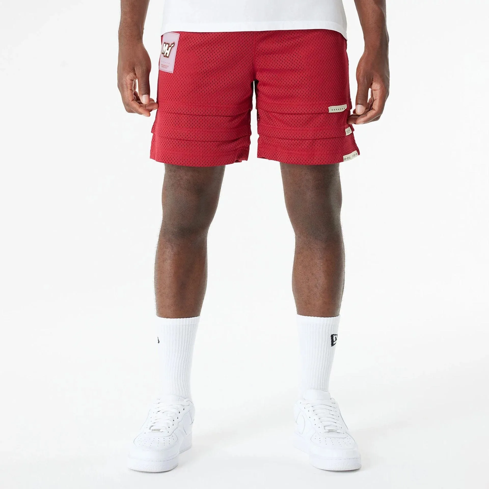 desert style retail industry Miami Heat Bristol Studio x NBA Dark Red Shorts