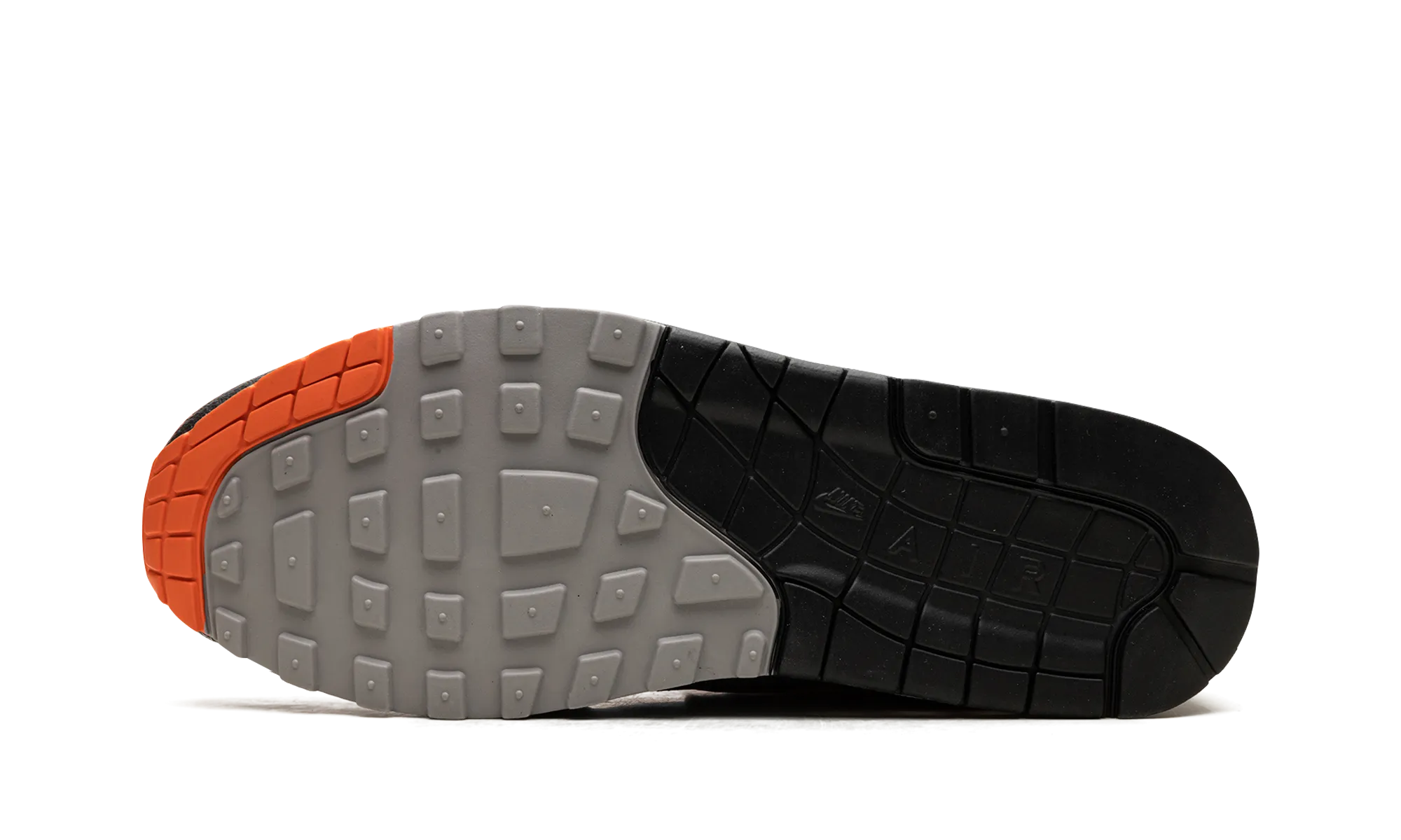 Air Max 1 SP "HUF BRILLIANT ORANGE" Spring Bloom Quality