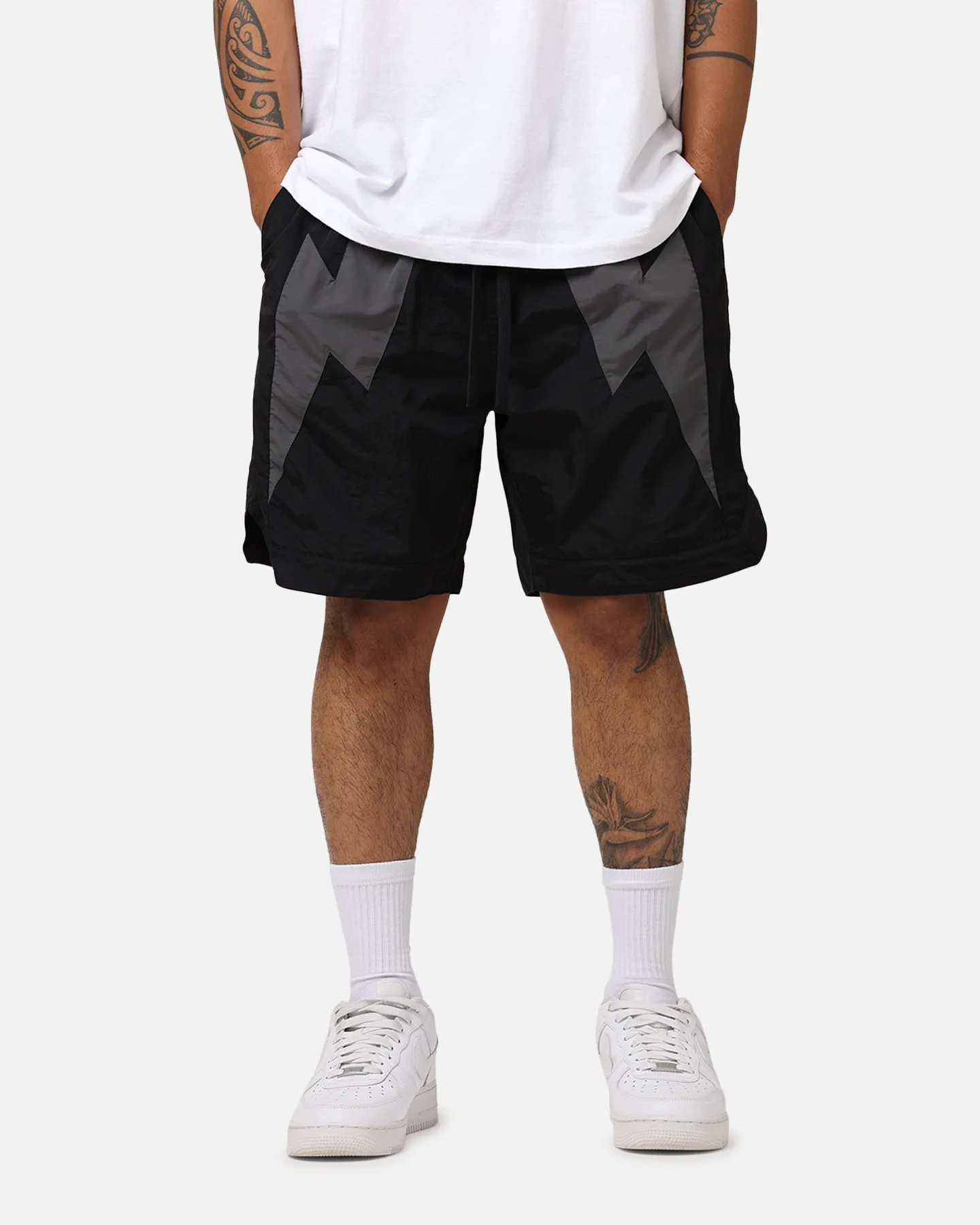 Stain-Resistant The Anti Order Eres Nylon Shorts Black/Grey