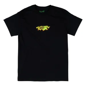Shell Tee - Black/Green/Orange Casual Performance Fit Slim fit sleekness