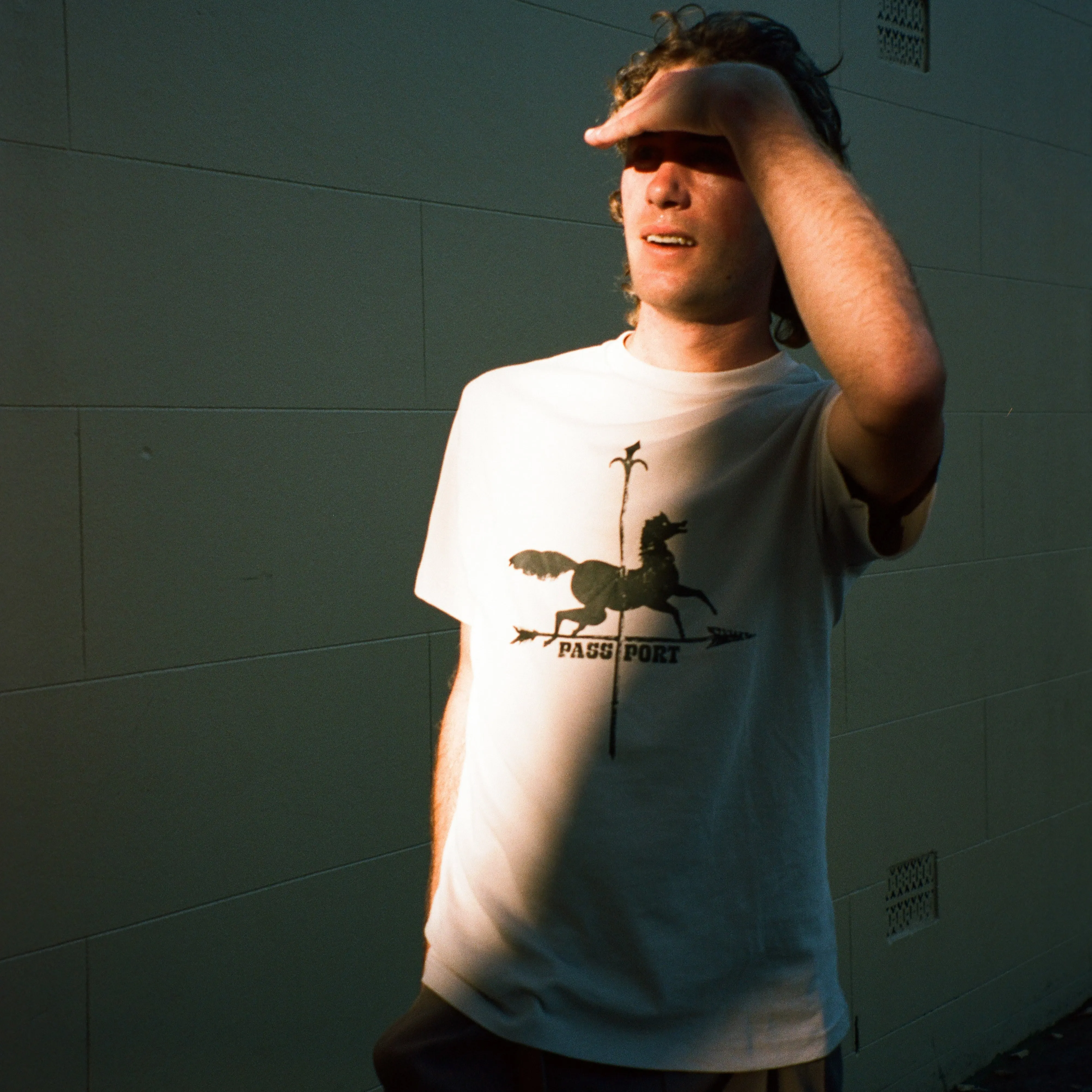 Pass~Port Weathervane Tee - Stone Seam Free Back City Smart