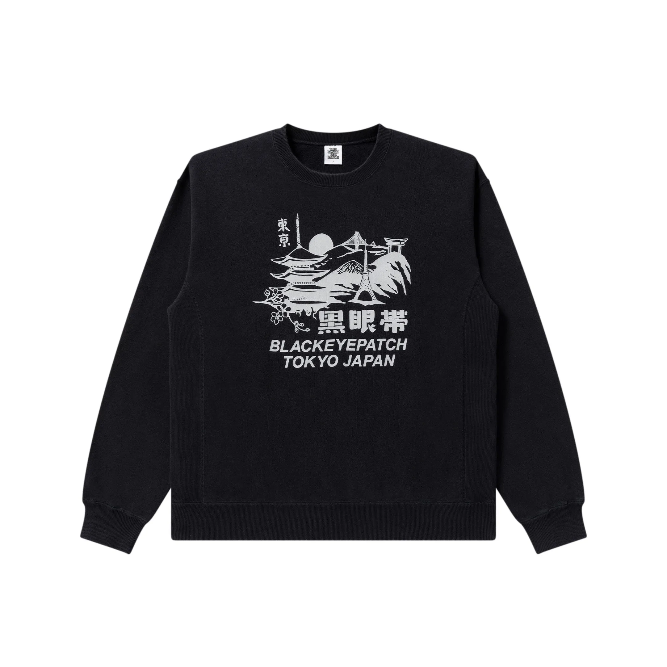 TOKYO SOUVENIR CREW SWEAT CHARCOAL Core Active