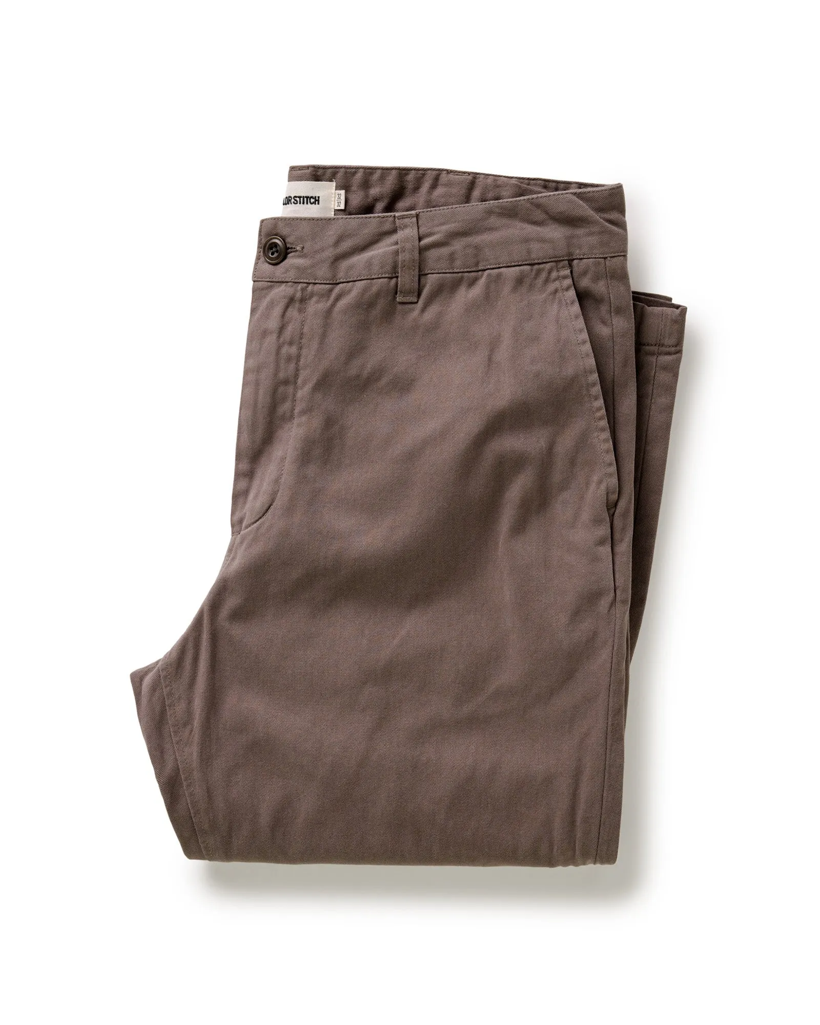 The Slim Foundation Pant in Organic Espresso Non-Binding Fit