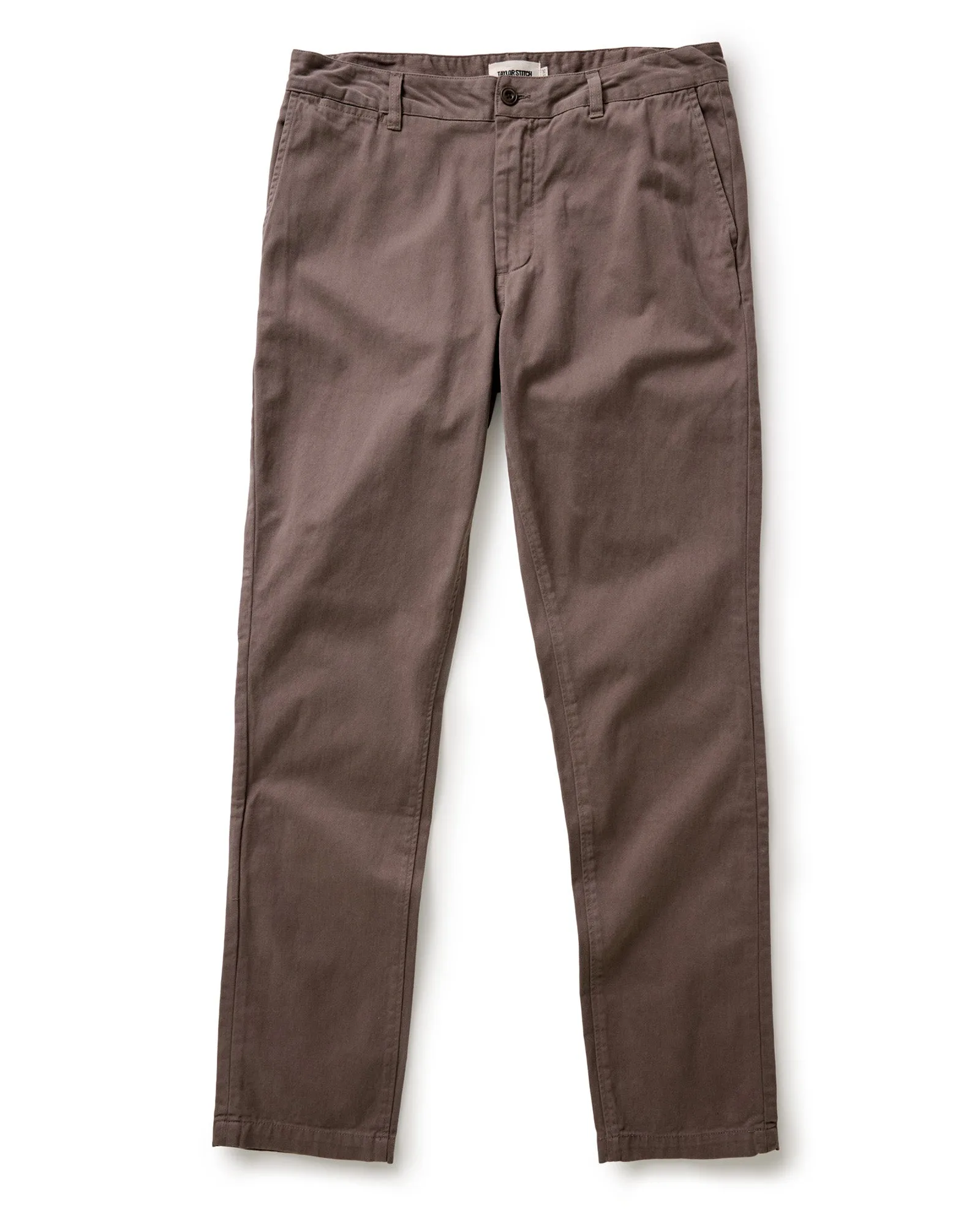 luxe feel The Slim Foundation Pant in Organic Espresso
