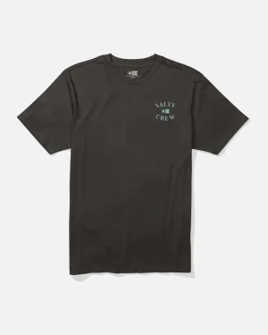 Captials Ss Tee - Black MinimalBranding Stylish and Fun