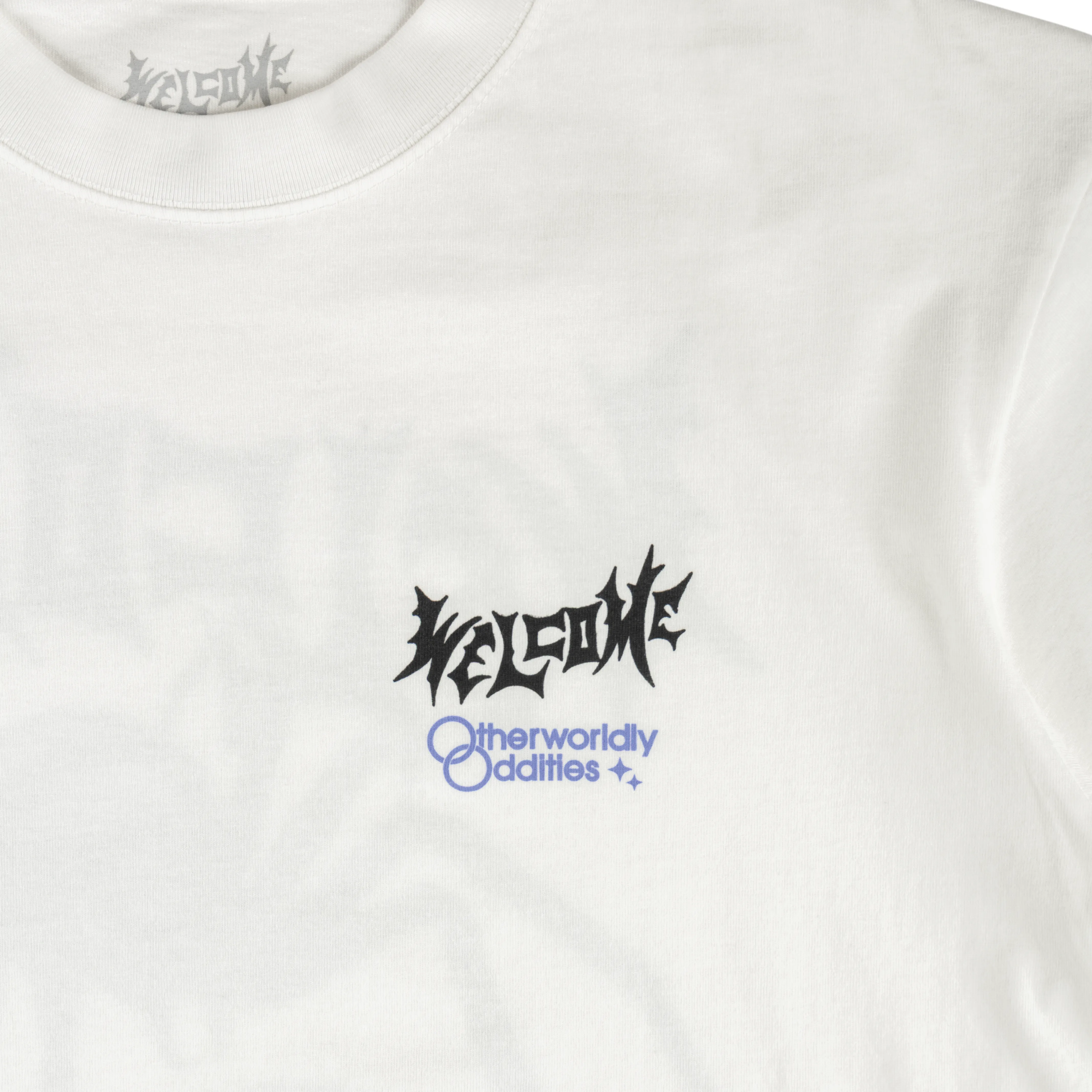 Widow Boxy Garment-Dyed Tee All-Purpose Wear Cashmere combination