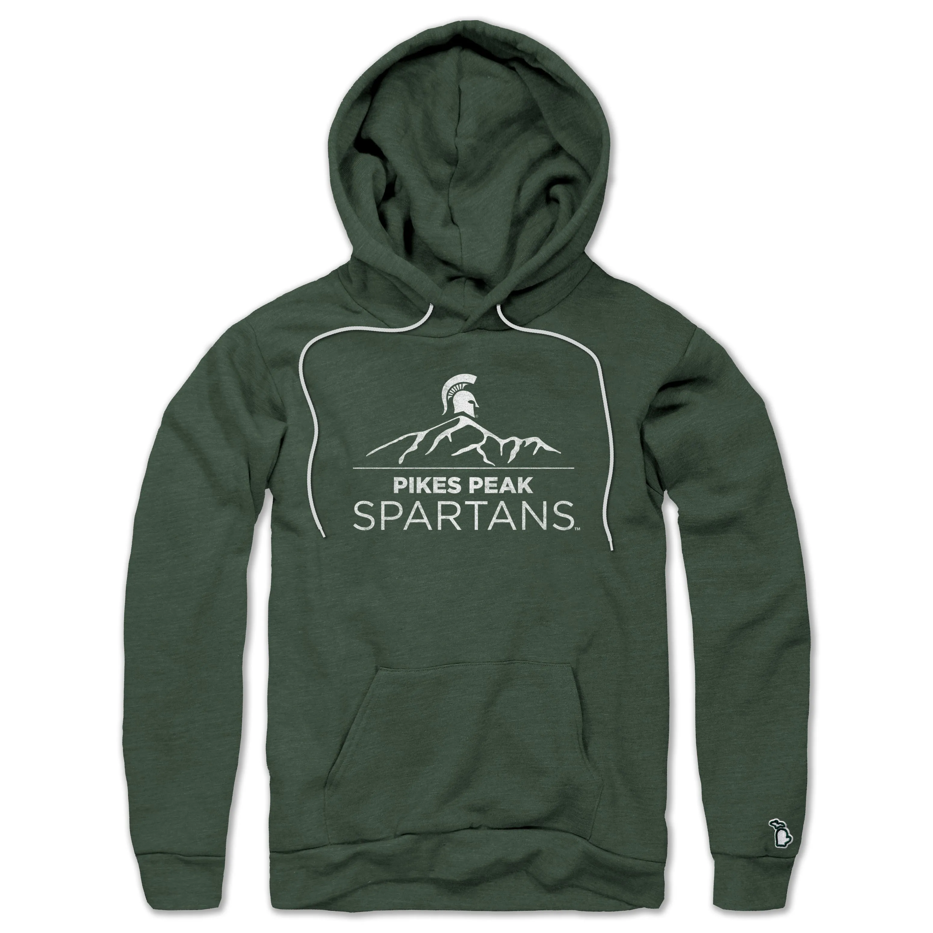 MSU - PIKES PEAK SPARTANS MOUNTAIN ALL SEASON HOODIE (UNISEX) Chic Design