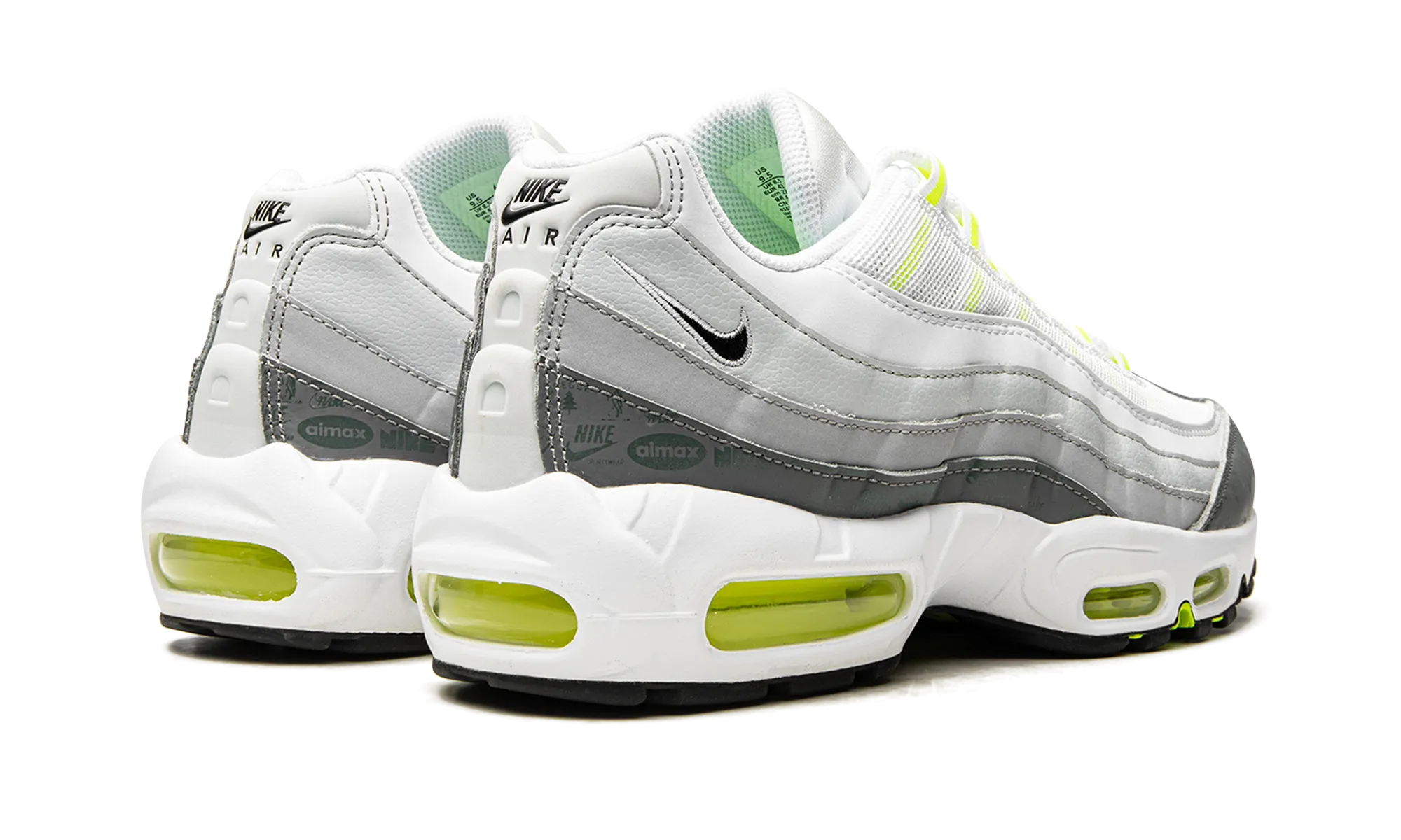 Air Max 95 Retro "Logos Pack" Posture Aligning Footbed All Day Beach Walk