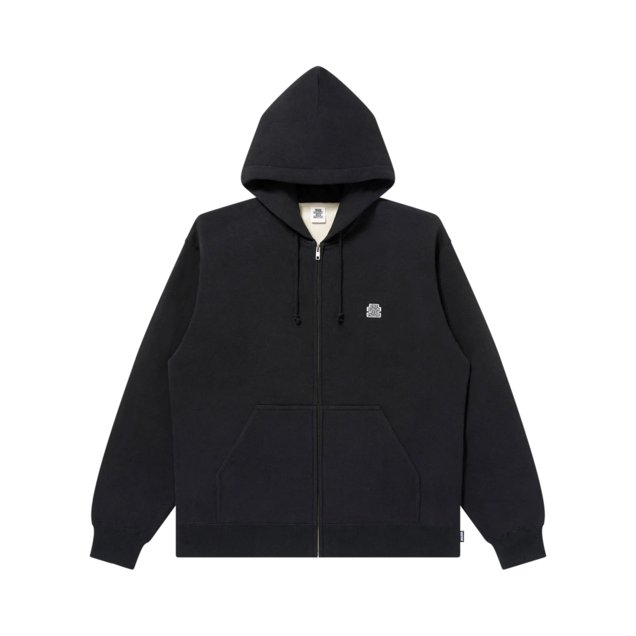 SMALL OG THERMAL ZIP HOODIE BLACK Chill Layers