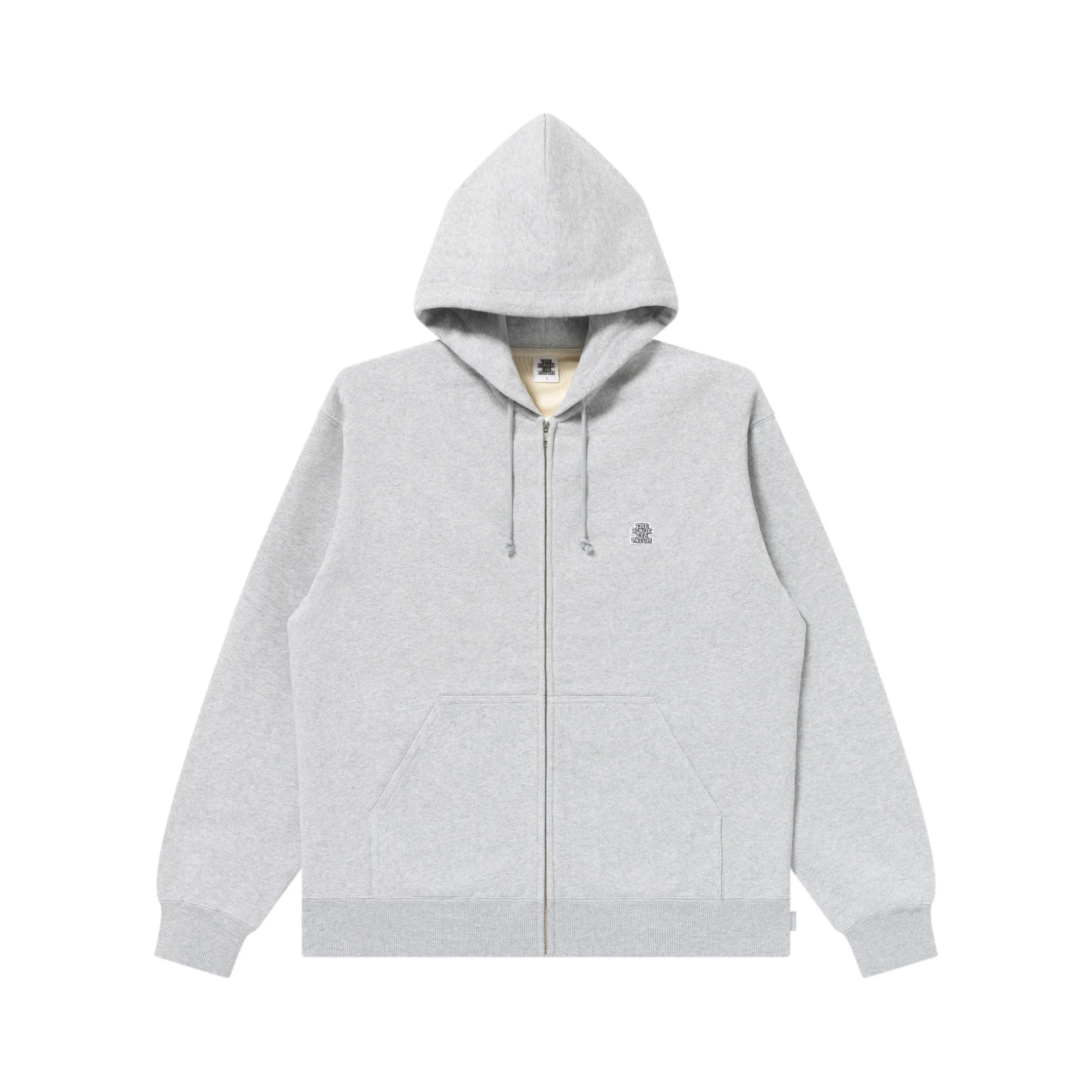 SMALL OG THERMAL ZIP HOODIE HEATHER GRAY Classic Comfort Festival Outfit