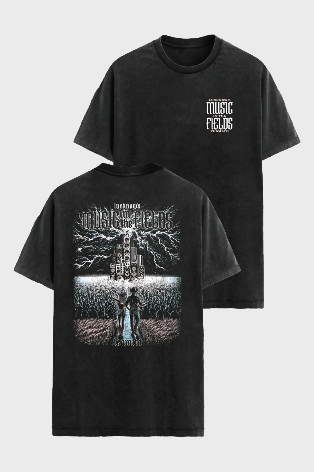 Lucknow Festival Tee Eco friendly materials Breathable Stretch Fit