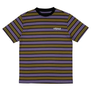 Cooper Yarn-Dyed Short Sleeve Knit - Olive Chill Design Essential Comfort